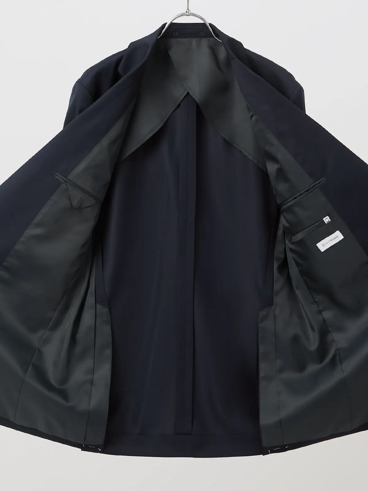 スーツ/2つボタン/無地/FB02 ネイビー 体型(DROP):普通 6DROP(A体),身長:165cm
