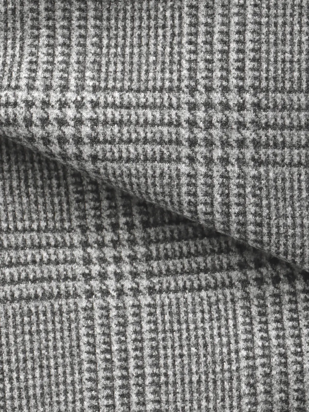 伸びるスーツ~Jersey~/ダブルブレスト/ウォッシャブル/6つボタン/グレンチェック/TR28 グレー 体型(DROP):スリム 8DROP(YA体),身長:160cm