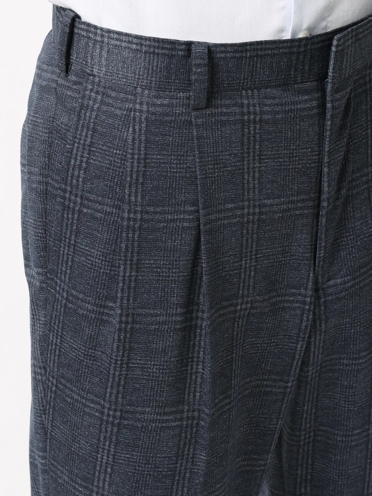 伸びるスーツ~Jersey~/ダブルブレスト/ウォッシャブル/ストレッチ/6つボタン/オーバーチェック/TR28 ブルー 体型(DROP):スリム 8DROP(YA体),身長:160cm