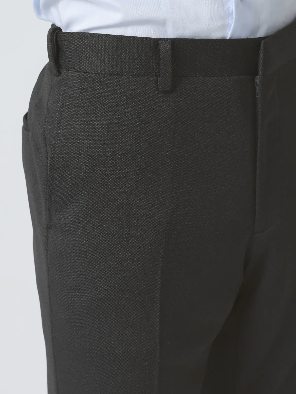 伸びるスーツ~Jersey~/ウォッシャブル/ストレッチ/2つボタン/織柄/CH25 グレー 体型(DROP):普通 6DROP(A体),身長:175cm