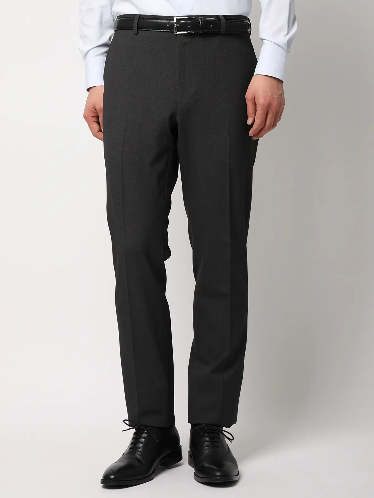 "超"伸びる最高スーツ／ウォッシャブル／ストレッチ／2つボタン／シャークスキン／CH25 グレー 体型（DROP):スリム　8DROP(YA体),身長:160cm