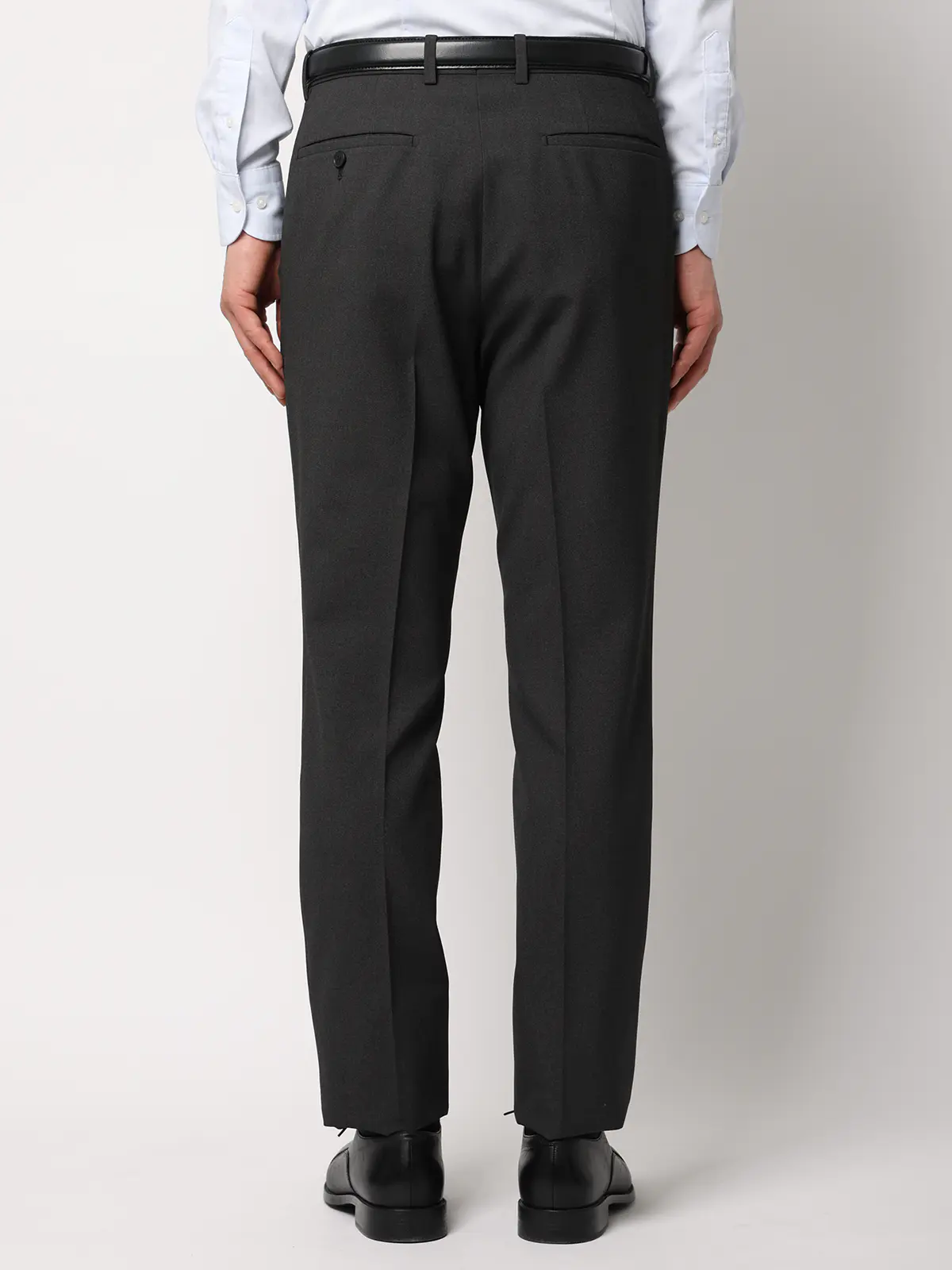 "超"伸びる最高スーツ／ウォッシャブル／ストレッチ／2つボタン／シャークスキン／CH25 グレー 体型（DROP):スリム　8DROP(YA体),身長:160cm