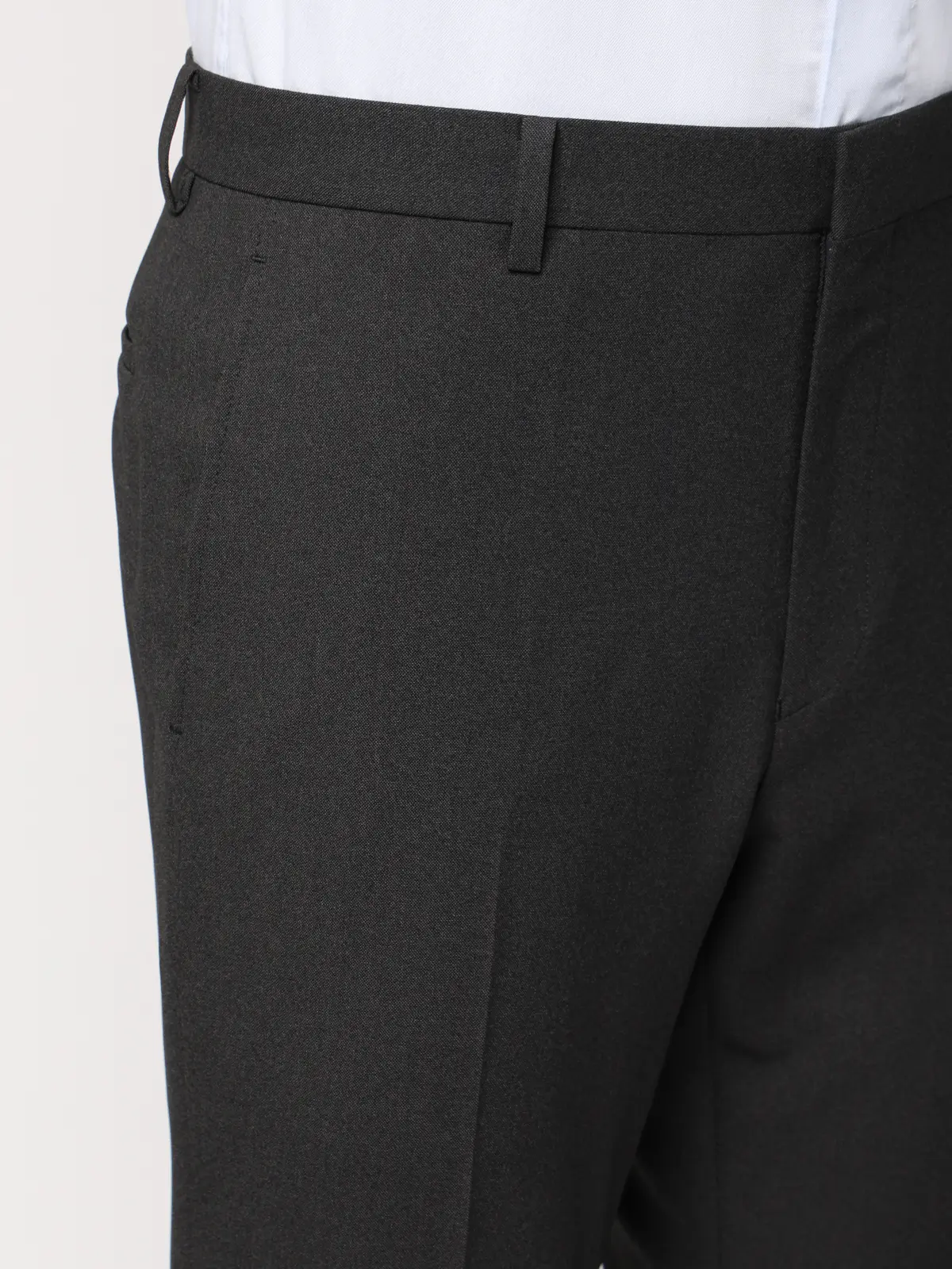 "超"伸びる最高スーツ／ウォッシャブル／ストレッチ／2つボタン／シャークスキン／CH25 グレー 体型（DROP):スリム　8DROP(YA体),身長:160cm