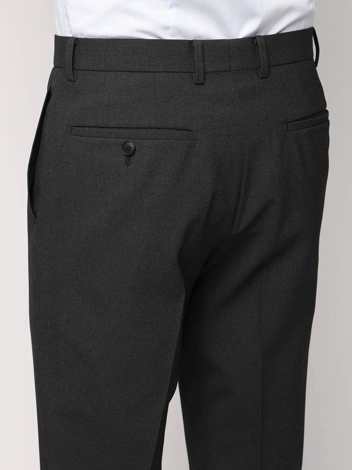 "超"伸びる最高スーツ／ウォッシャブル／ストレッチ／2つボタン／シャークスキン／CH25 グレー 体型（DROP):スリム　8DROP(YA体),身長:160cm