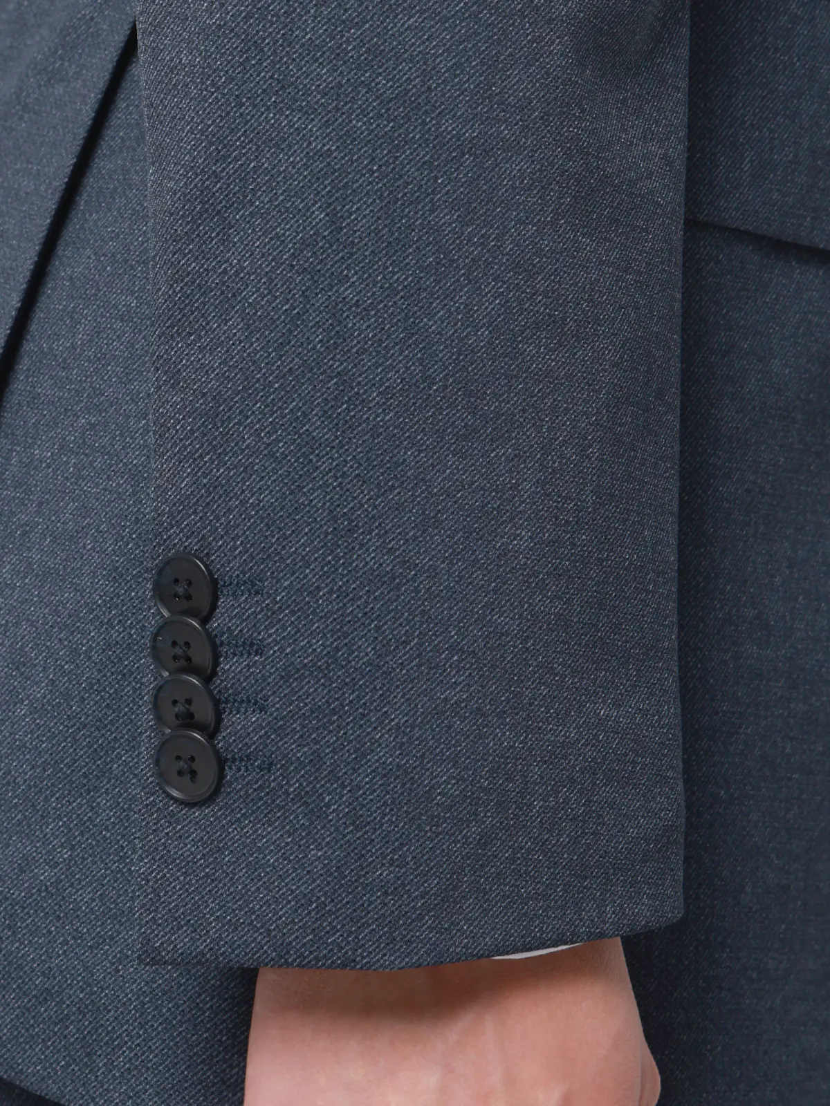 冷たいスーツ～Jersey～／ウォッシャブル／ストレッチ／接触冷感／2つボタン／無地／CH25 ブルー 体型（DROP):スリム　8DROP(YA体),身長:160cm