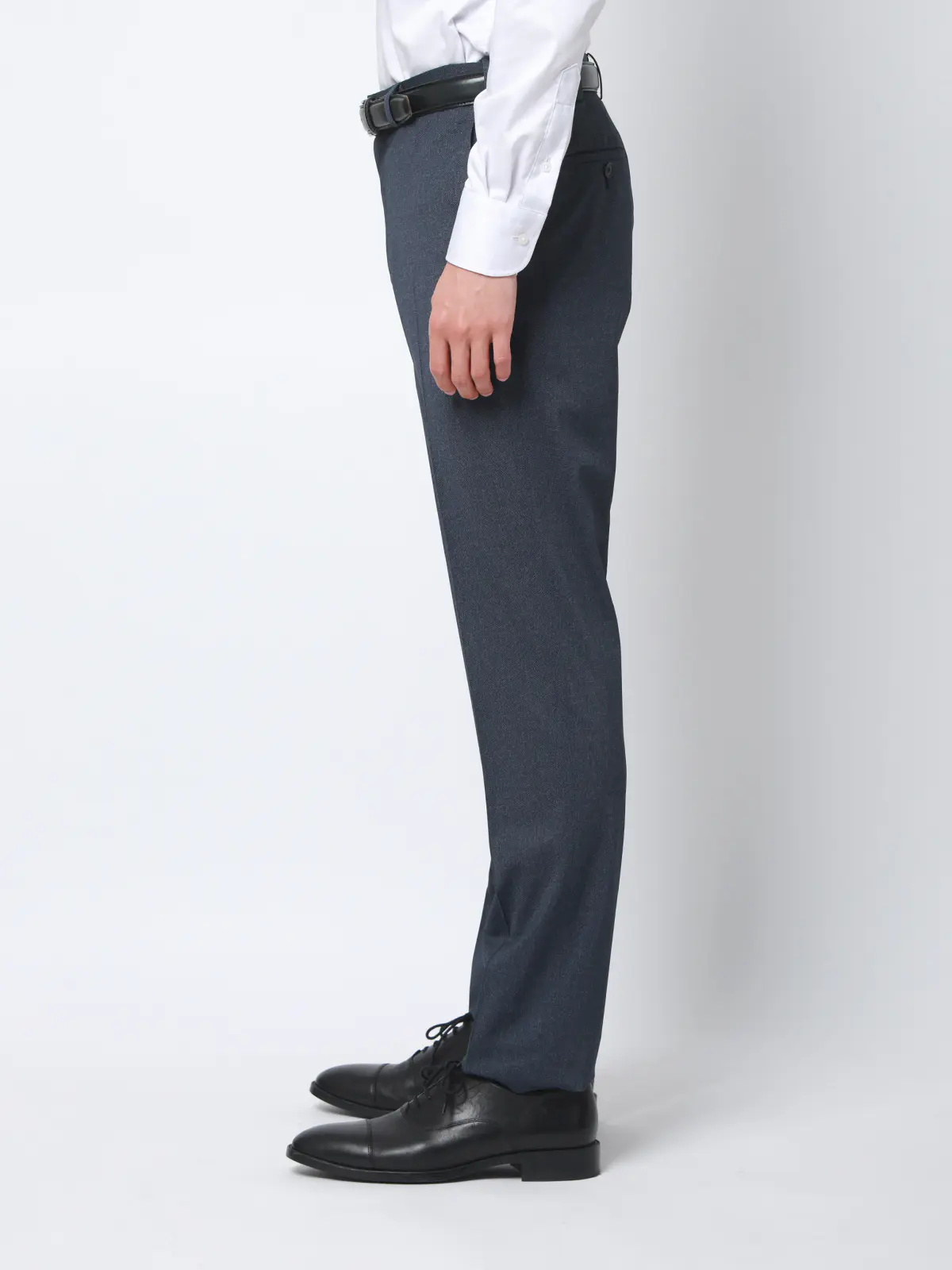 冷たいスーツ～Jersey～／ウォッシャブル／ストレッチ／接触冷感／2つボタン／無地／CH25 ブルー 体型（DROP):スリム　8DROP(YA体),身長:160cm