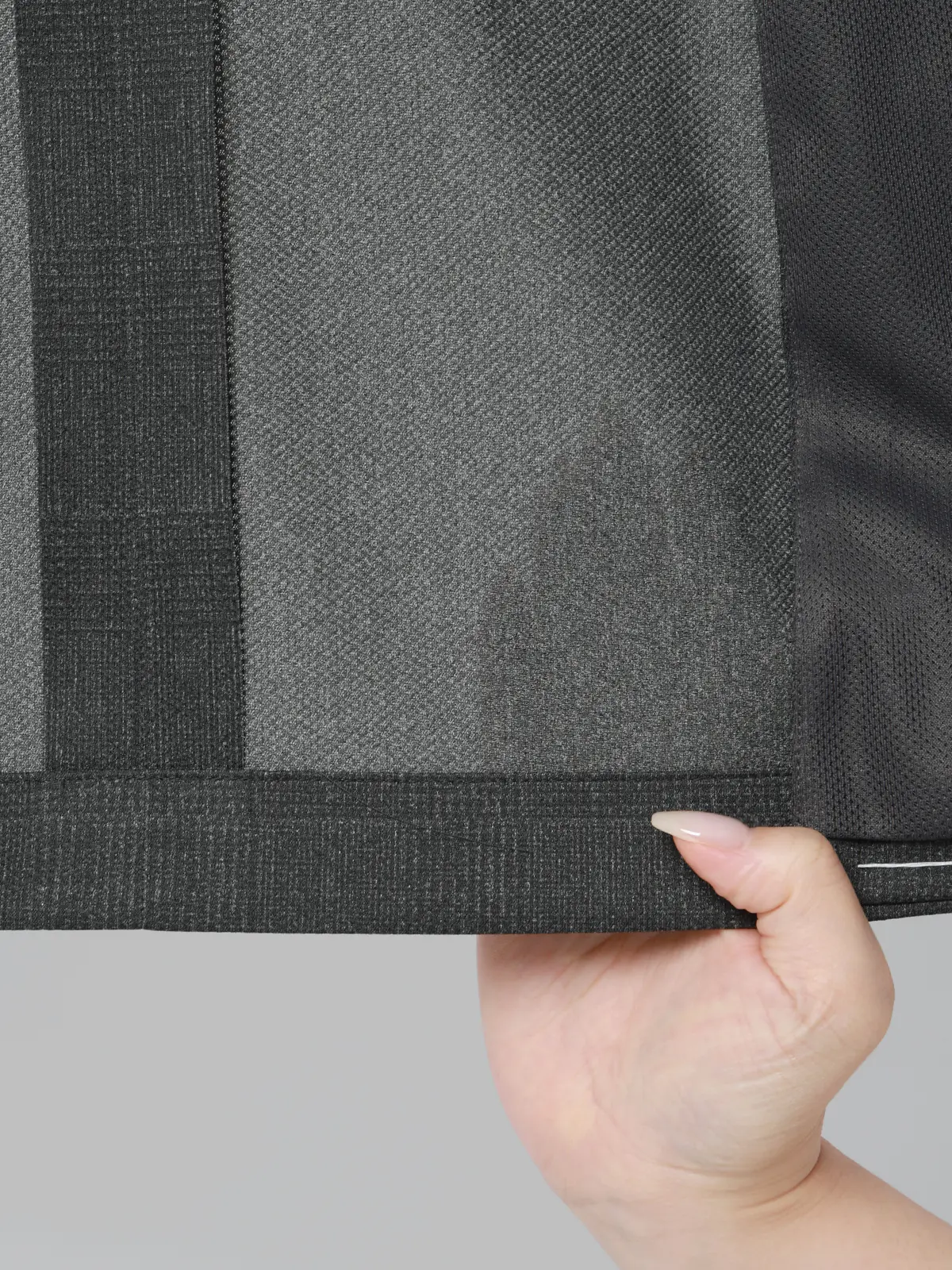 冷たいスーツ～Jersey～／ウォッシャブル／ストレッチ／接触冷感／2つボタン／CH25 グレー 体型（DROP):スリム　8DROP(YA体),身長:160cm