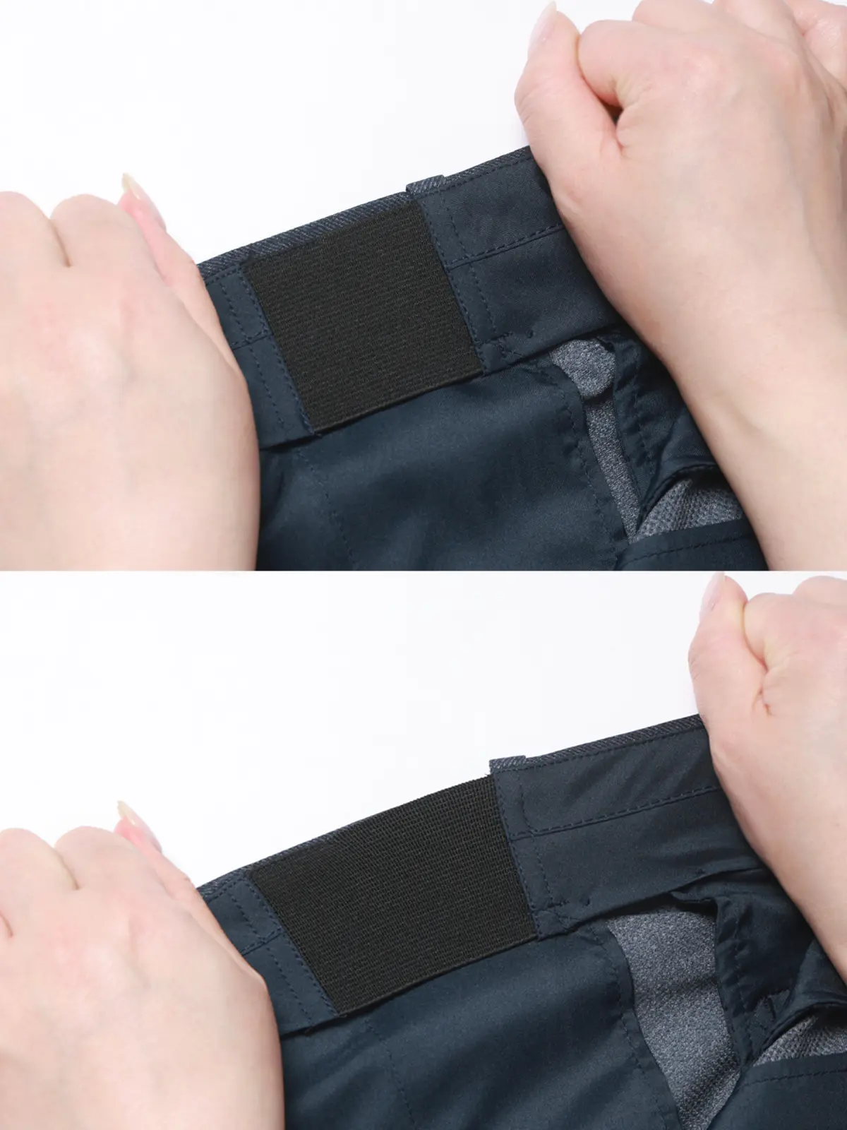 冷たいスーツ~Jersey~/ウォッシャブル/ストレッチ/接触冷感/2つボタン/ストライプ/CH25 ブルー 体型(DROP):スリム 8DROP(YA体),身長:160cm