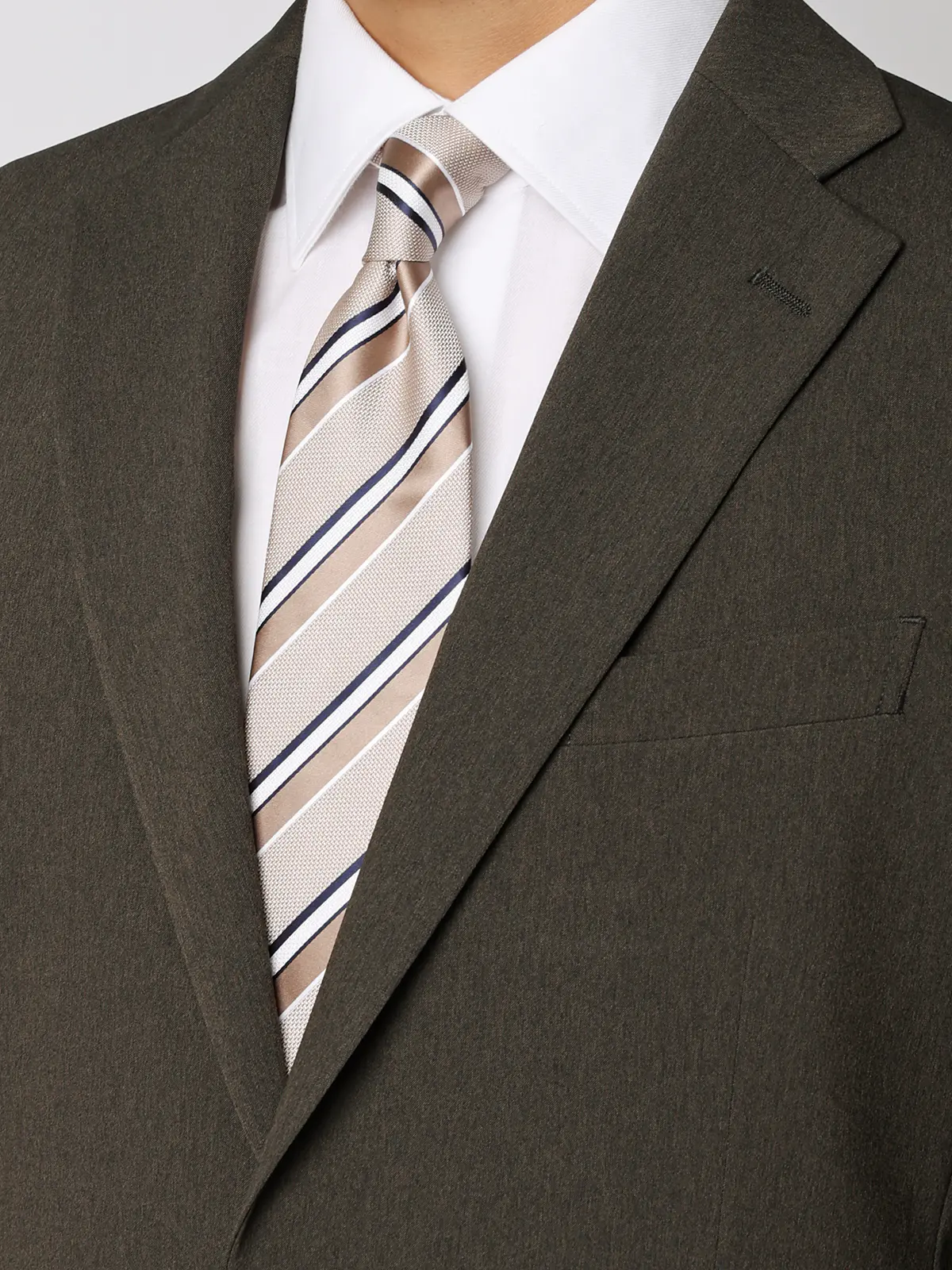 涼しい最高スーツ／ウォッシャブル／ストレッチ／接触冷感／2つボタン／無地／CH26 グリーン 体型（DROP):がっしり　2DROP(BE体),身長:165cm