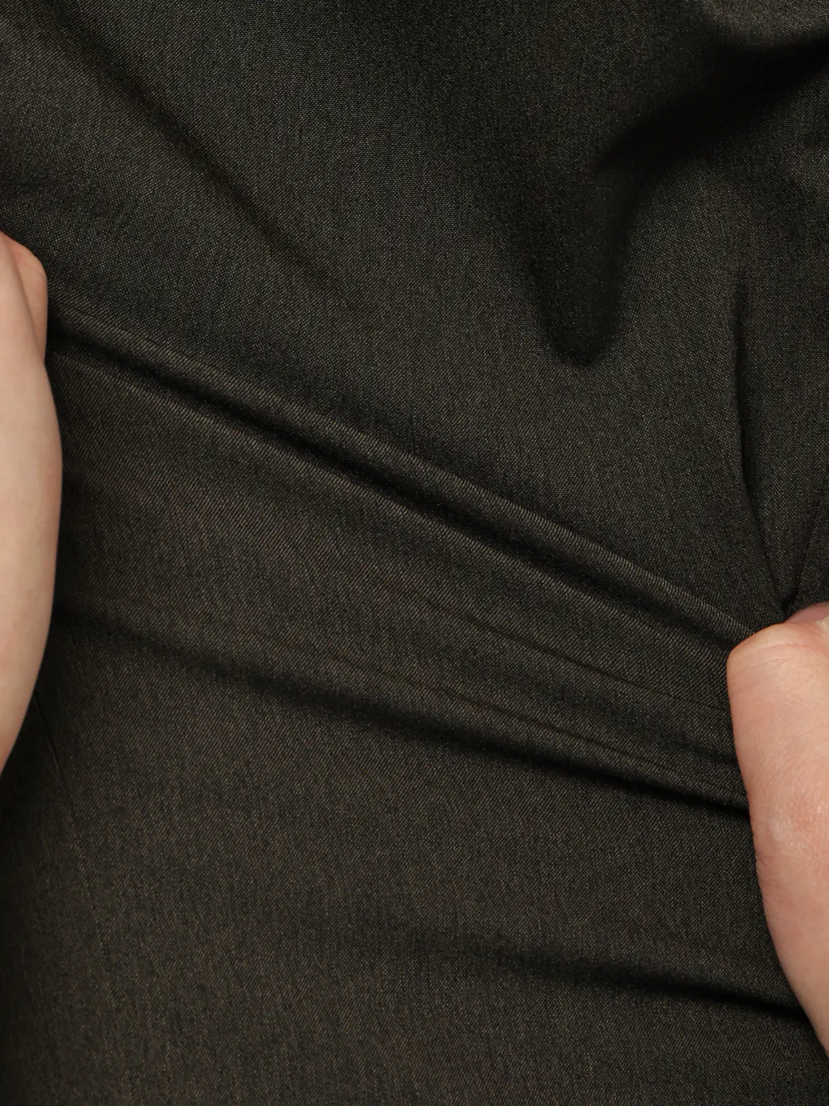 涼しい最高スーツ／ウォッシャブル／ストレッチ／接触冷感／2つボタン／無地／CH26 グリーン 体型（DROP):がっしり　2DROP(BE体),身長:165cm