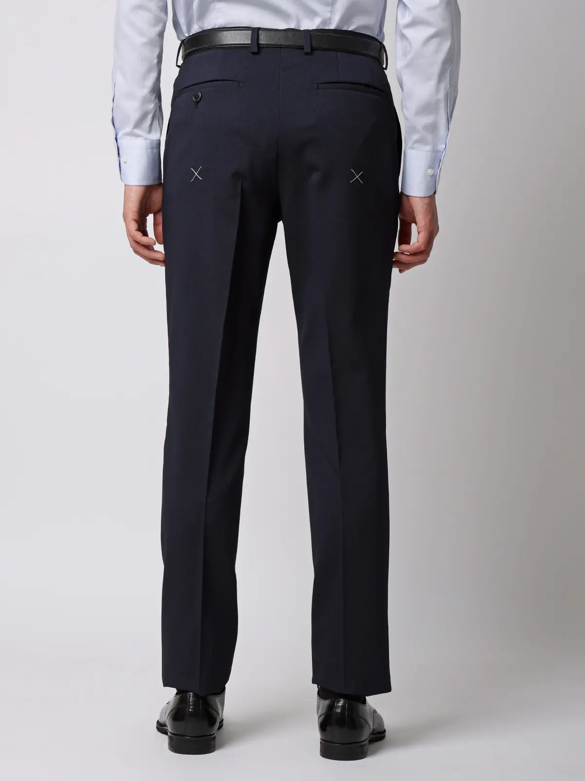 涼しい最高スーツ/ウォッシャブル/ストレッチ/接触冷感/2つボタン/無地/CH26 ネイビー 体型(DROP):ややがっしり 4DROP(AB体),身長:175cm