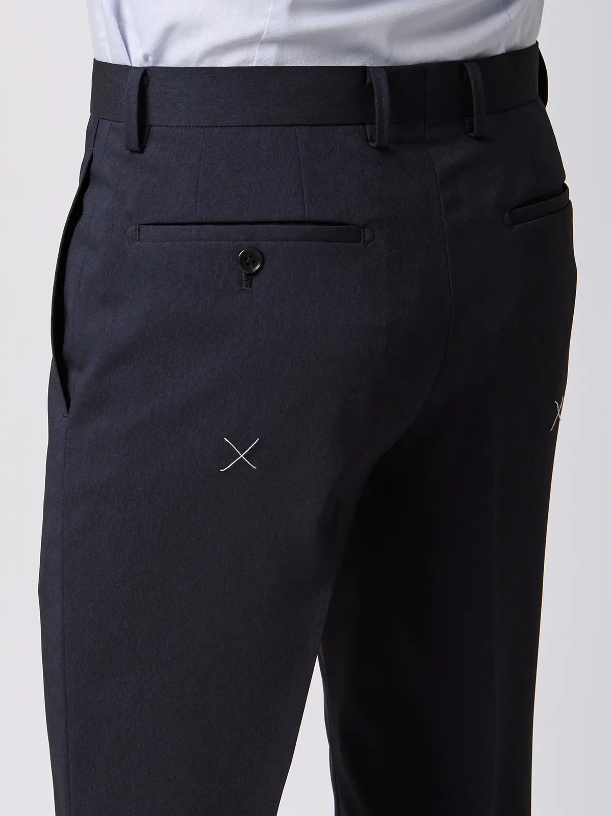 涼しい最高スーツ/ウォッシャブル/ストレッチ/接触冷感/2つボタン/無地/CH26 ネイビー 体型(DROP):ややがっしり 4DROP(AB体),身長:175cm