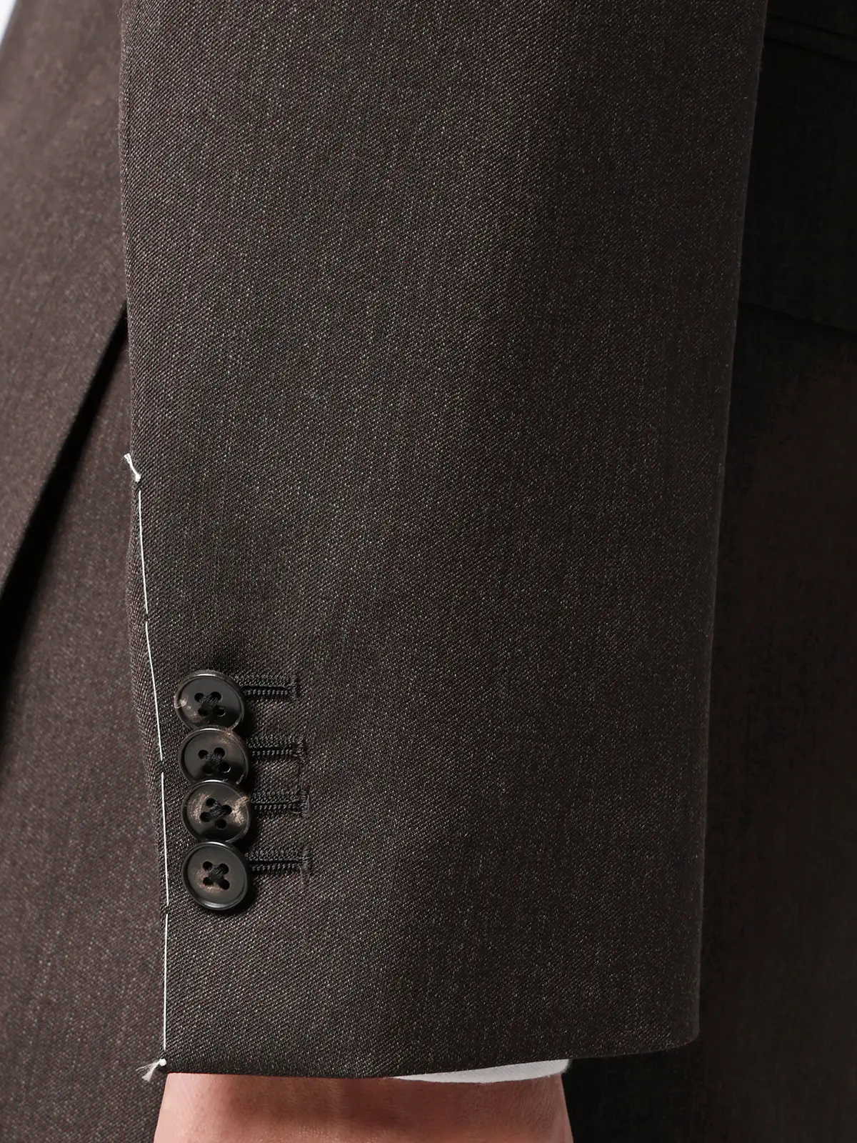 スーツ/2つボタン/CANONICO/21μPRUNELLE/無地/CH25 ブラウン 体型(DROP):スリム 8DROP(YA体),身長:160cm