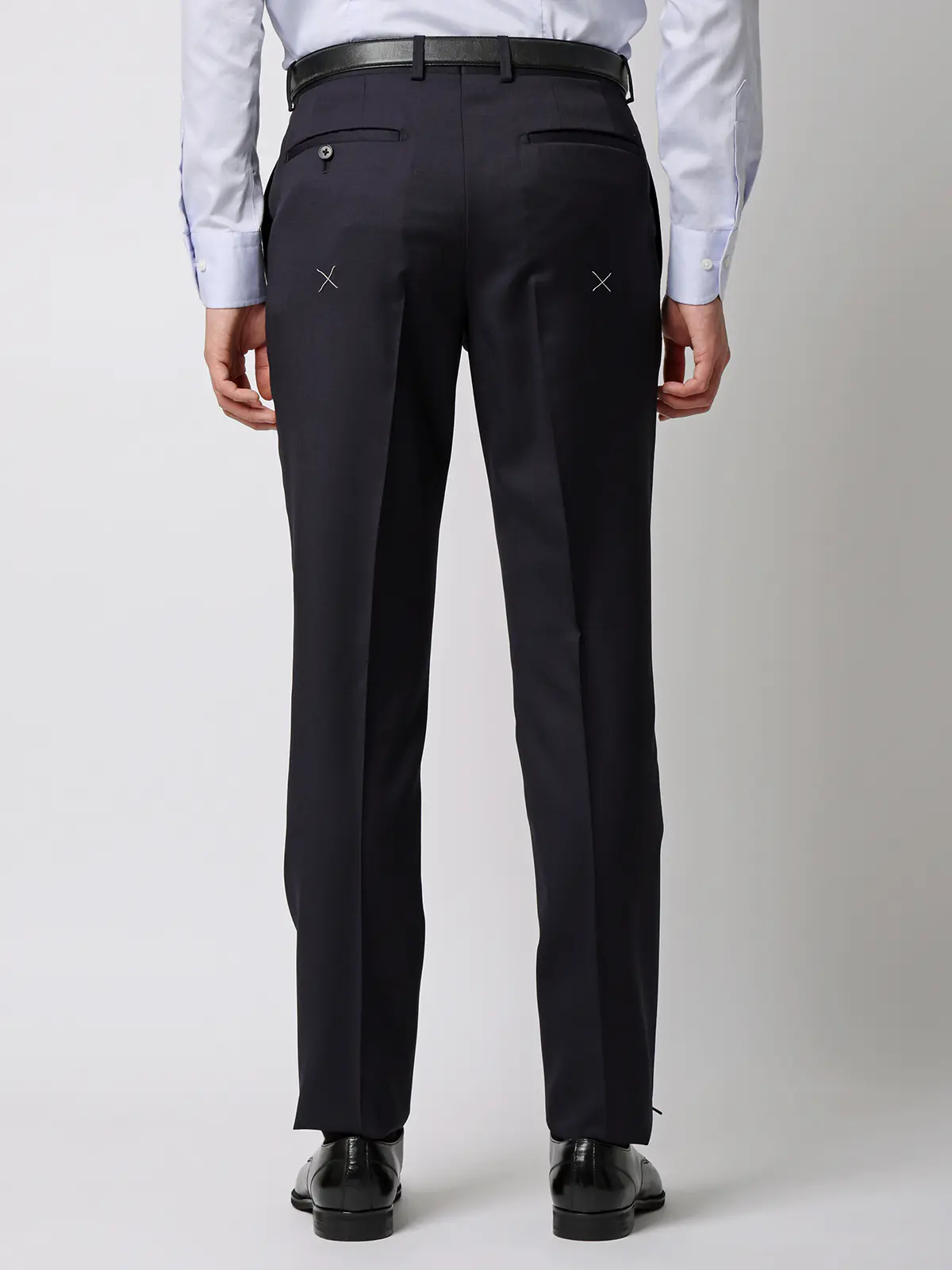 スーツ／2つボタン／CANONICO／21μPRUNELLE／無地／CH25 ネイビー 体型（DROP):スリム　8DROP(YA体),身長:160cm