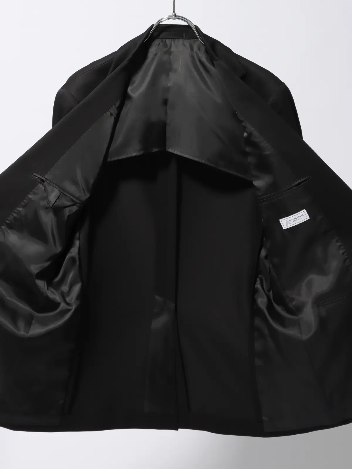 WEB限定/スーツ/ウォッシャブル/ストレッチ/2つボタン/無地/裾上げ済み ブラック 体型(DROP):スリム 8DROP(YA体),身長:165cm