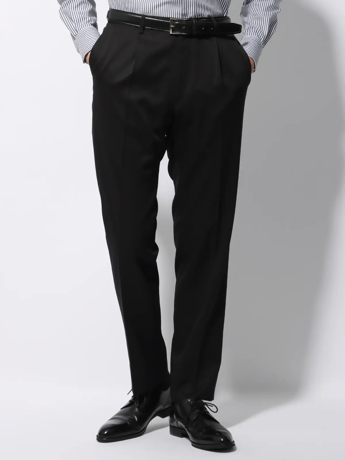 WEB限定/スーツ/ウォッシャブル/ストレッチ/2つボタン/無地/裾上げ済み ブラック 体型(DROP):スリム 8DROP(YA体),身長:165cm