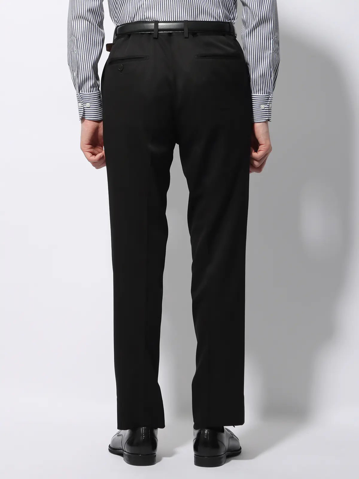 WEB限定/スーツ/ウォッシャブル/ストレッチ/2つボタン/無地/裾上げ済み ブラック 体型(DROP):スリム 8DROP(YA体),身長:165cm