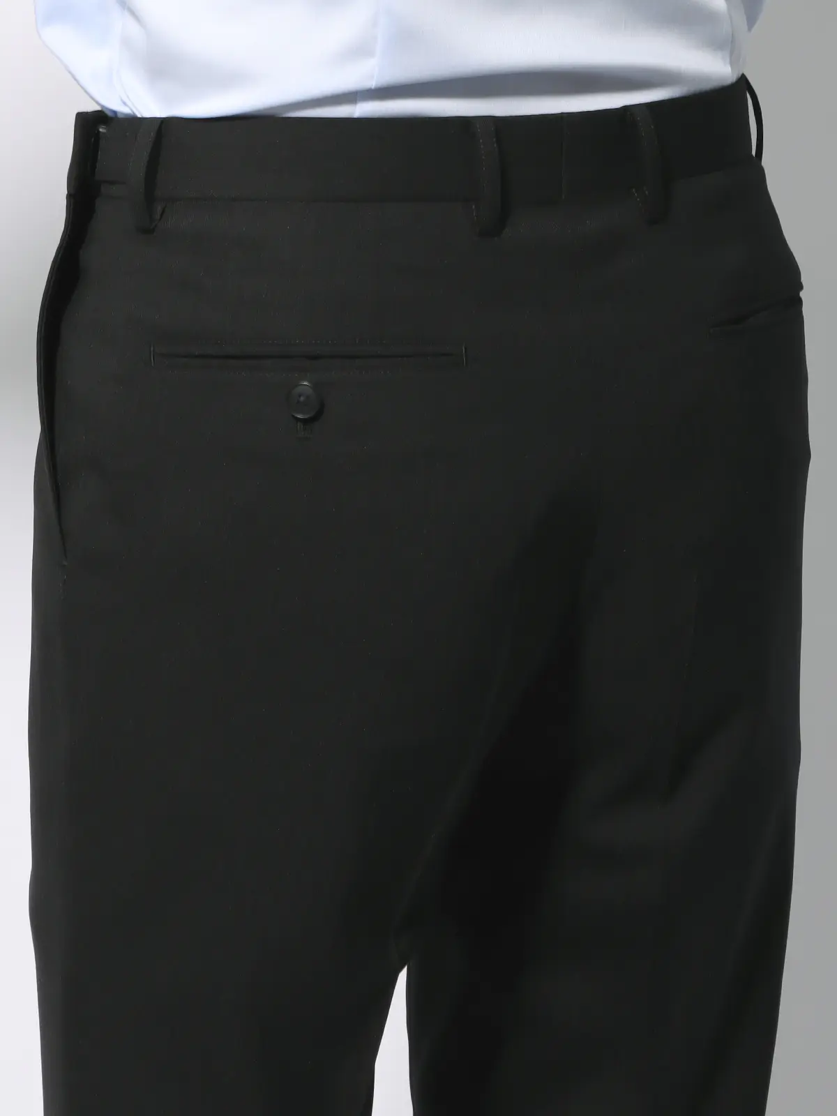 WEB限定/スーツ/ウォッシャブル/ストレッチ/2つボタン/ヘリンボーン/裾上げ済み ブラック 体型(DROP):普通 6DROP(A体),身長:165cm