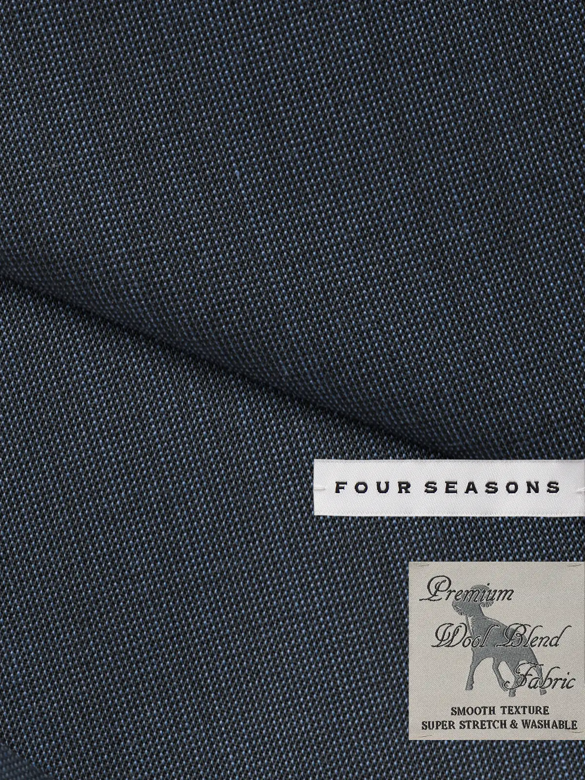 スーツ／ウォッシャブル／2つボタン／Premium Wool Blend／ピンヘッド／CH25 ブルー 体型（DROP):スリム　8DROP(YA体),身長:160cm