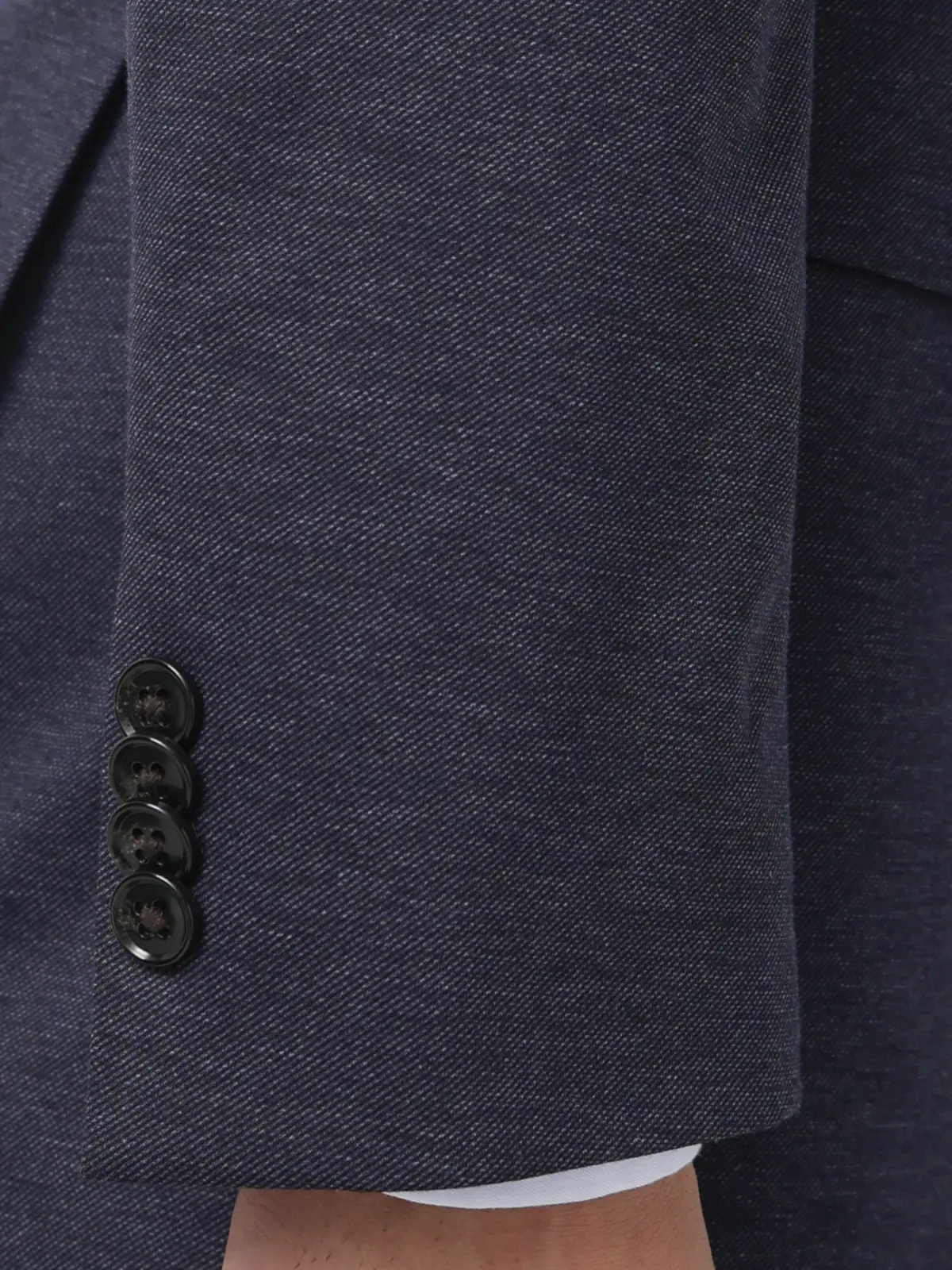 伸びるスーツ～Jersey～／ウォッシャブル／ストレッチ／2つボタン／織柄／CH25 ブルー 体型（DROP):スリム　8DROP(YA体),身長:160cm