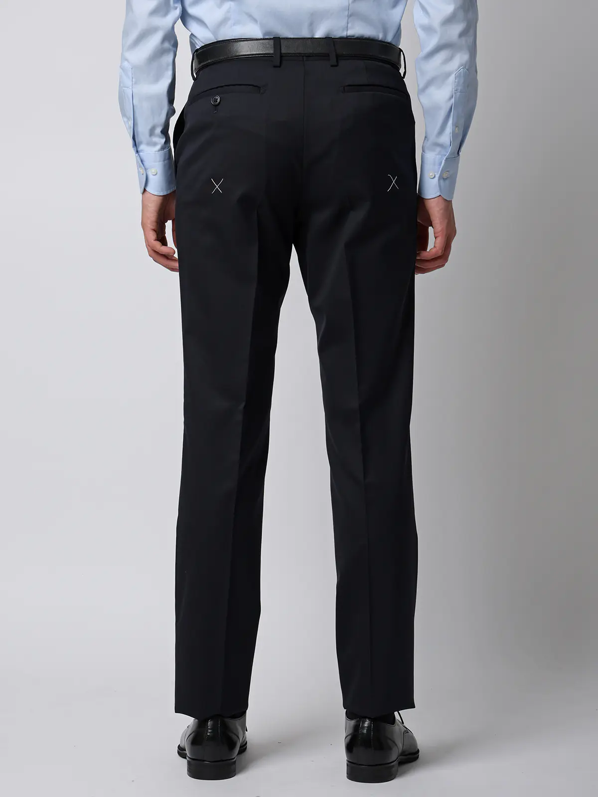 スーツ/ツーパンツ/ウォッシャブル/ストレッチ/2つボタン/無地/CH22 ネイビー 体型(DROP):スリム 8DROP(YA体),身長:160cm