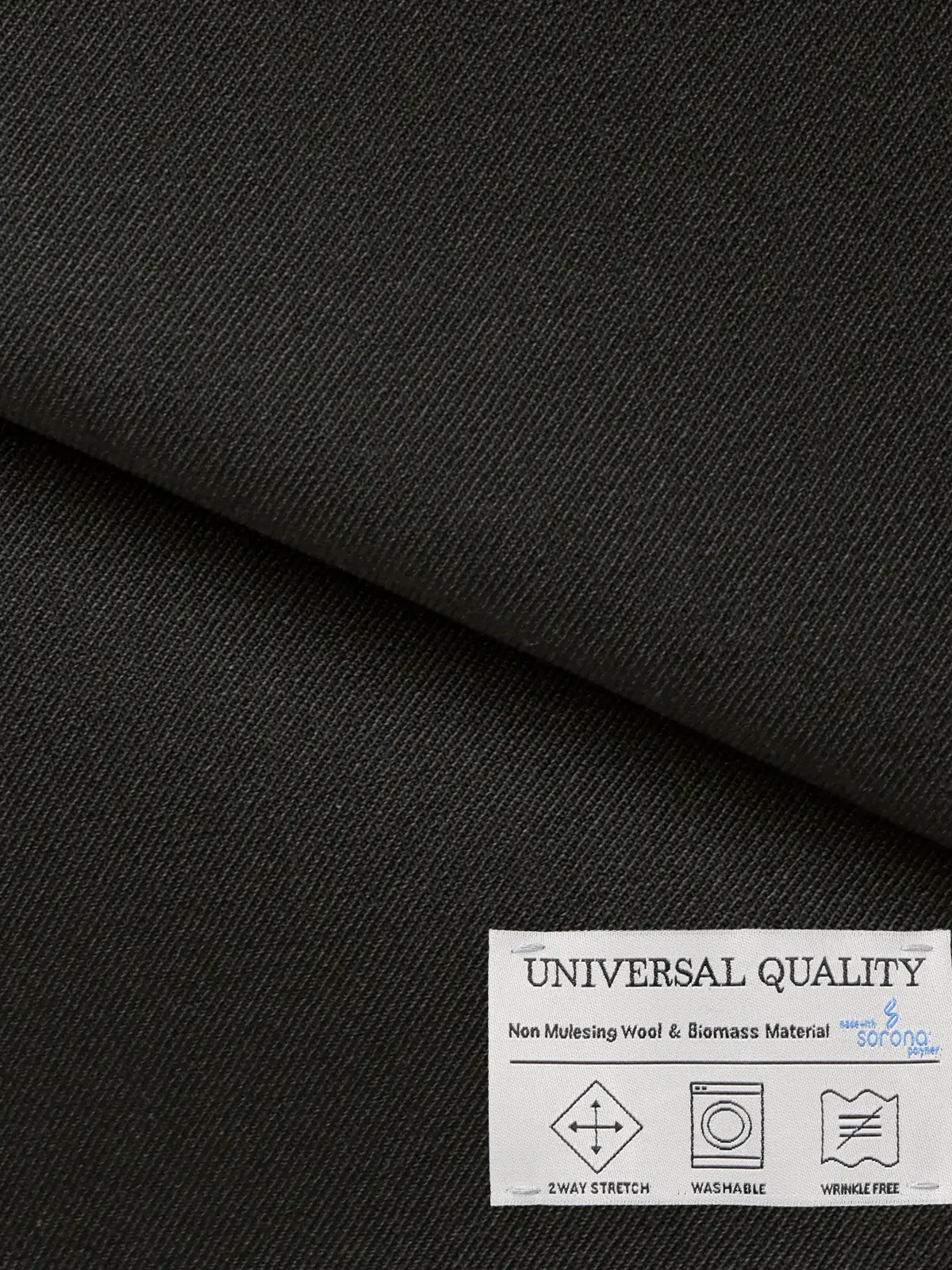 スーツ/ツーパンツ/ウォッシャブル/ストレッチ/2つボタン/無地/CH22 ブラック 体型(DROP):スリム 8DROP(YA体),身長:160cm