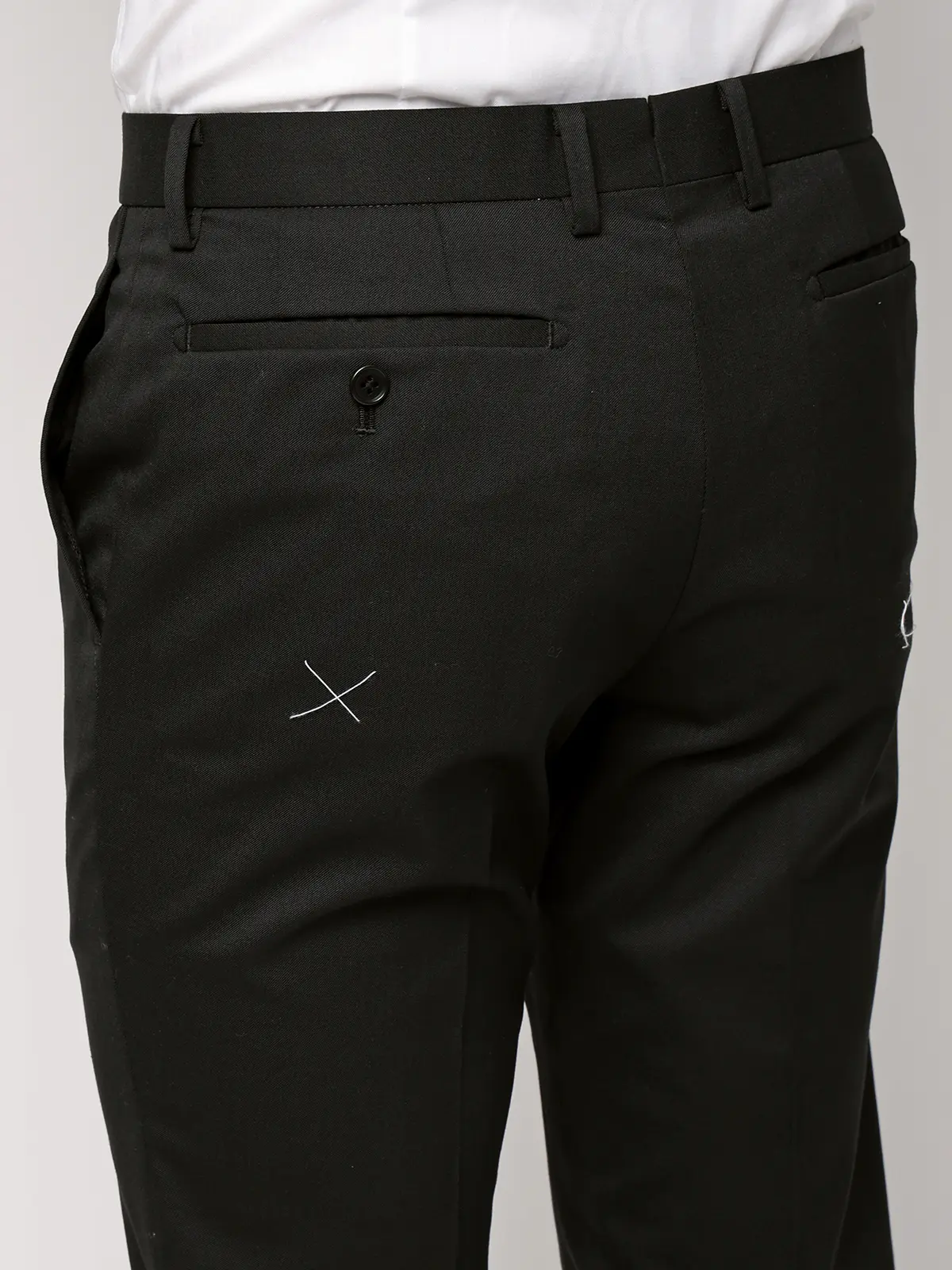 スーツ/ツーパンツ/ウォッシャブル/ストレッチ/2つボタン/無地/CH22 ブラック 体型(DROP):スリム 8DROP(YA体),身長:160cm