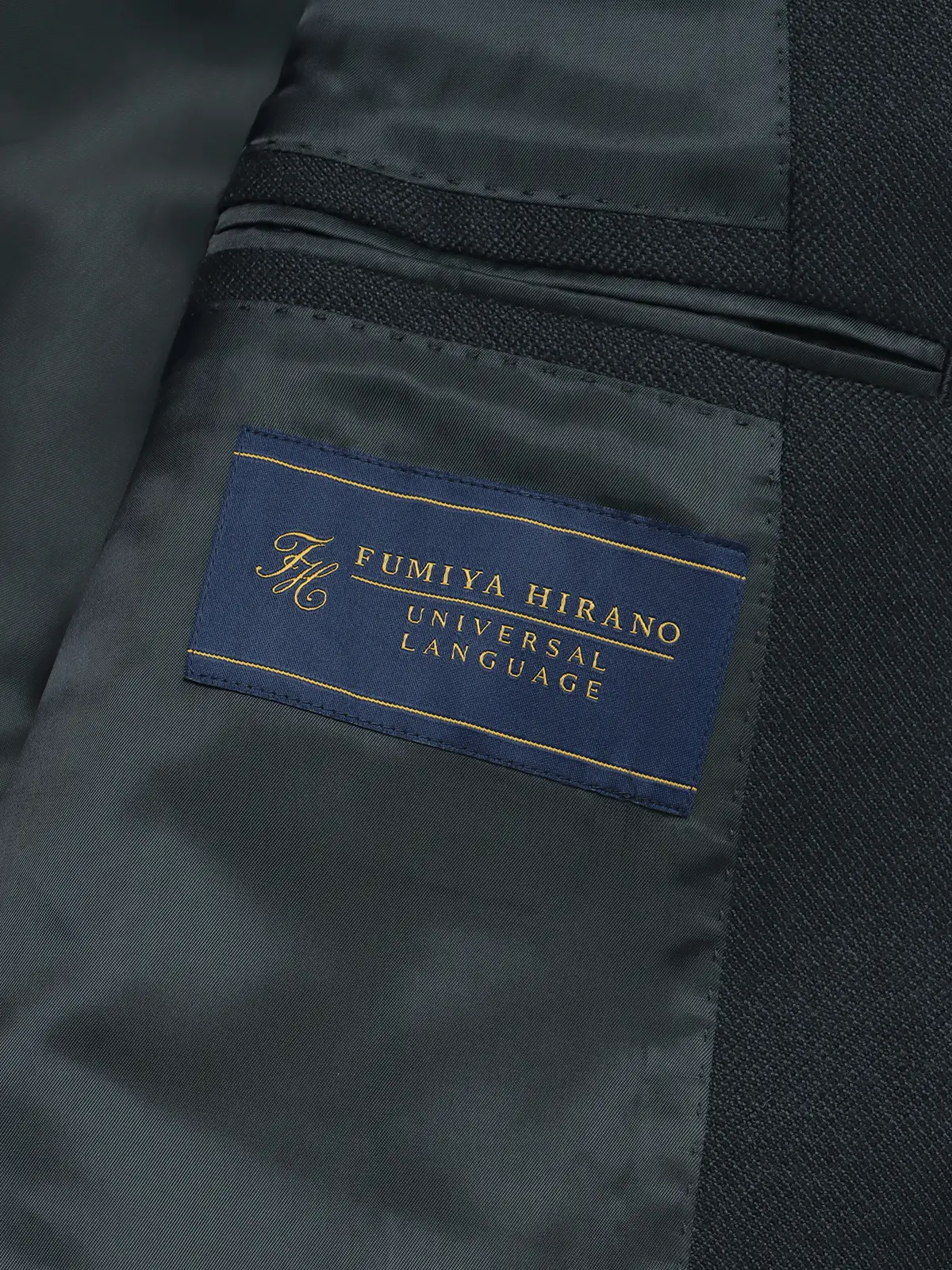 FUMIYA HIRANO/スーツ/スリーピース/2つボタン/尾州/シャークスキン/FH01 ブルー 体型(DROP):スリム 8DROP(YA体),身長:165cm