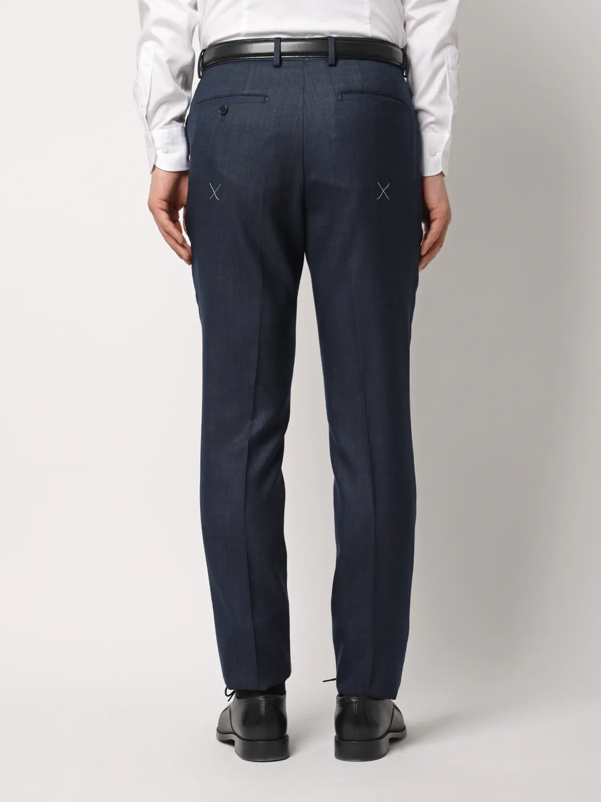 スーツ／スリーピース／ウォッシャブル／ストレッチ／2つボタン／CH25 ネイビー 体型（DROP):スリム　8DROP(YA体),身長:160cm