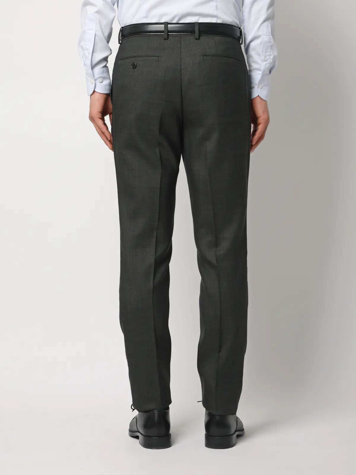 スーツ／スリーピース／ウォッシャブル／ストレッチ／2つボタン／CH25 グリーン 体型（DROP):スリム　8DROP(YA体),身長:160cm