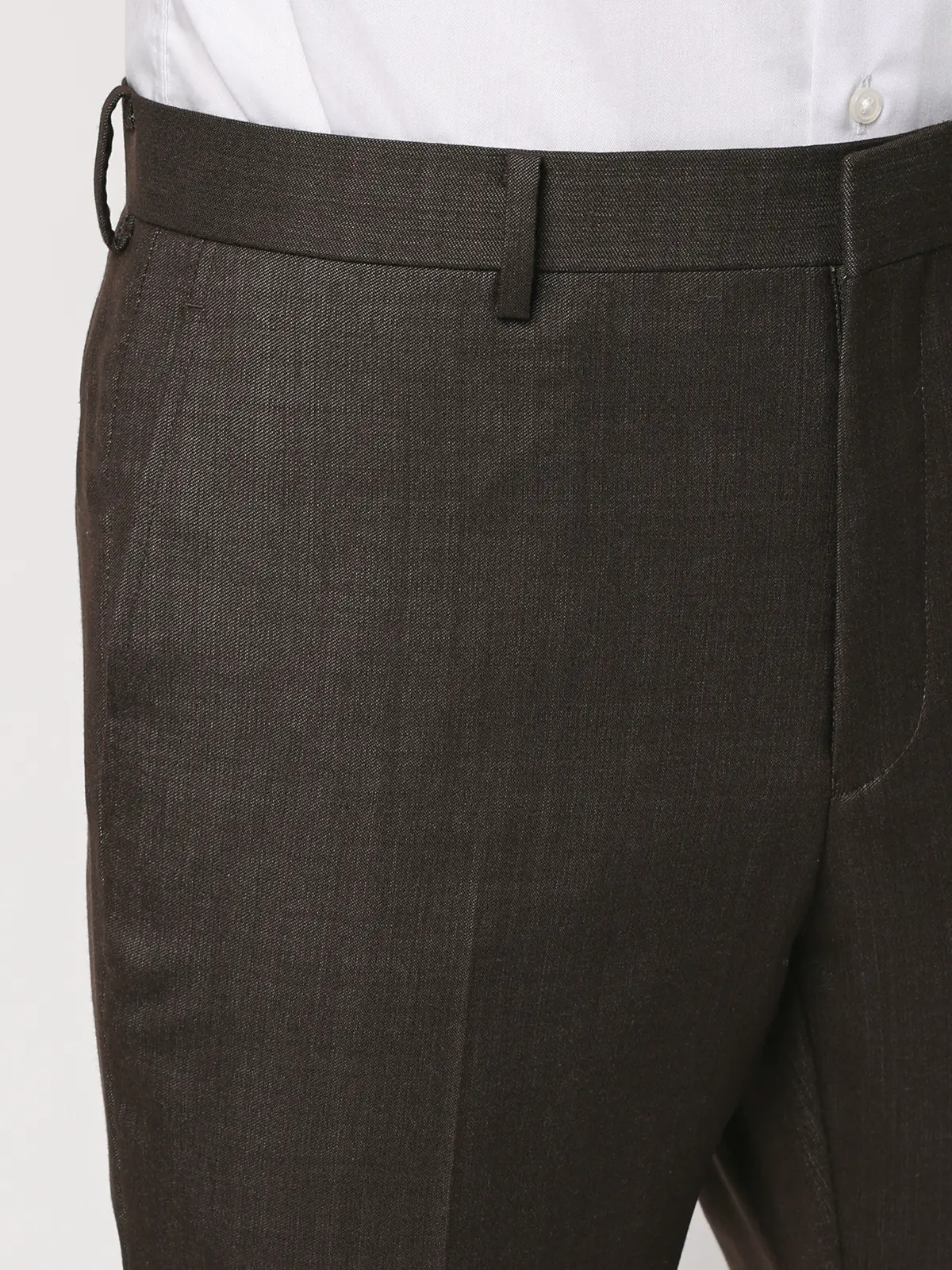 スーツ／スリーピース／ウォッシャブル／ストレッチ／2つボタン／CH25 ブラウン 体型（DROP):スリム　8DROP(YA体),身長:160cm