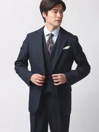 通年／スリーピーススーツ