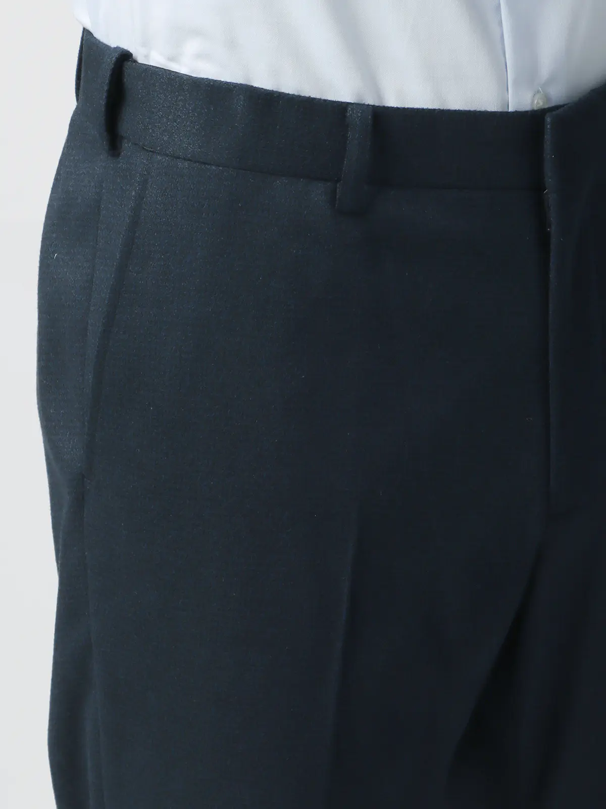 伸びるスーツ~Jersey~/ウォッシャブル/ストレッチ/3つボタン/ハウンドトゥース/TR27 ネイビー 体型(DROP):がっしり 2DROP(BE体),身長:190cm