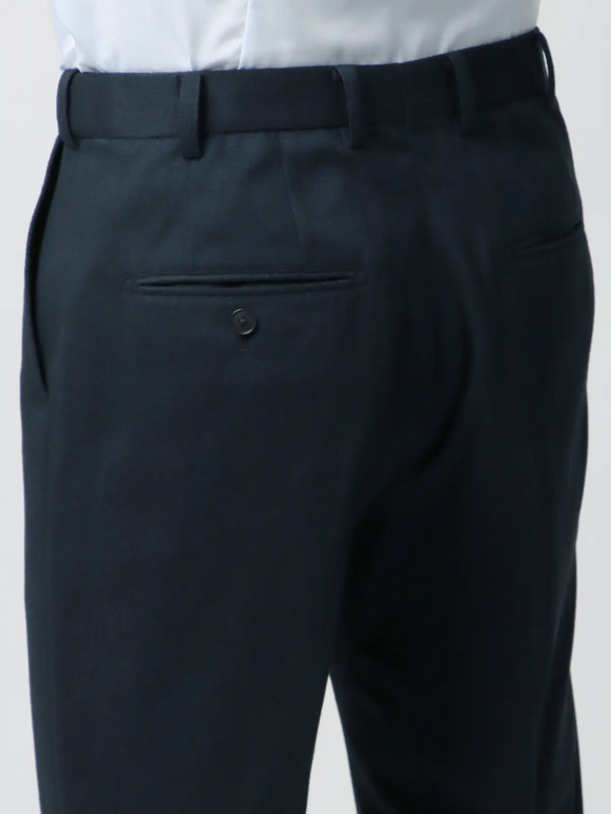 伸びるスーツ~Jersey~/ウォッシャブル/ストレッチ/3つボタン/ハウンドトゥース/TR27 ネイビー 体型(DROP):がっしり 2DROP(BE体),身長:190cm