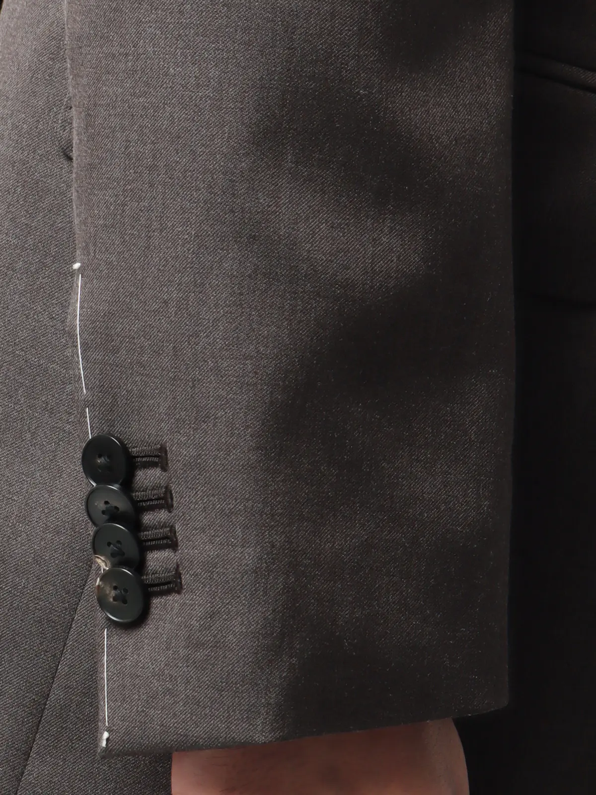 スーツ/3つボタン/Loro Piana 365/無地/TR27 ブラウン 体型(DROP):普通 6DROP(A体),身長:165cm