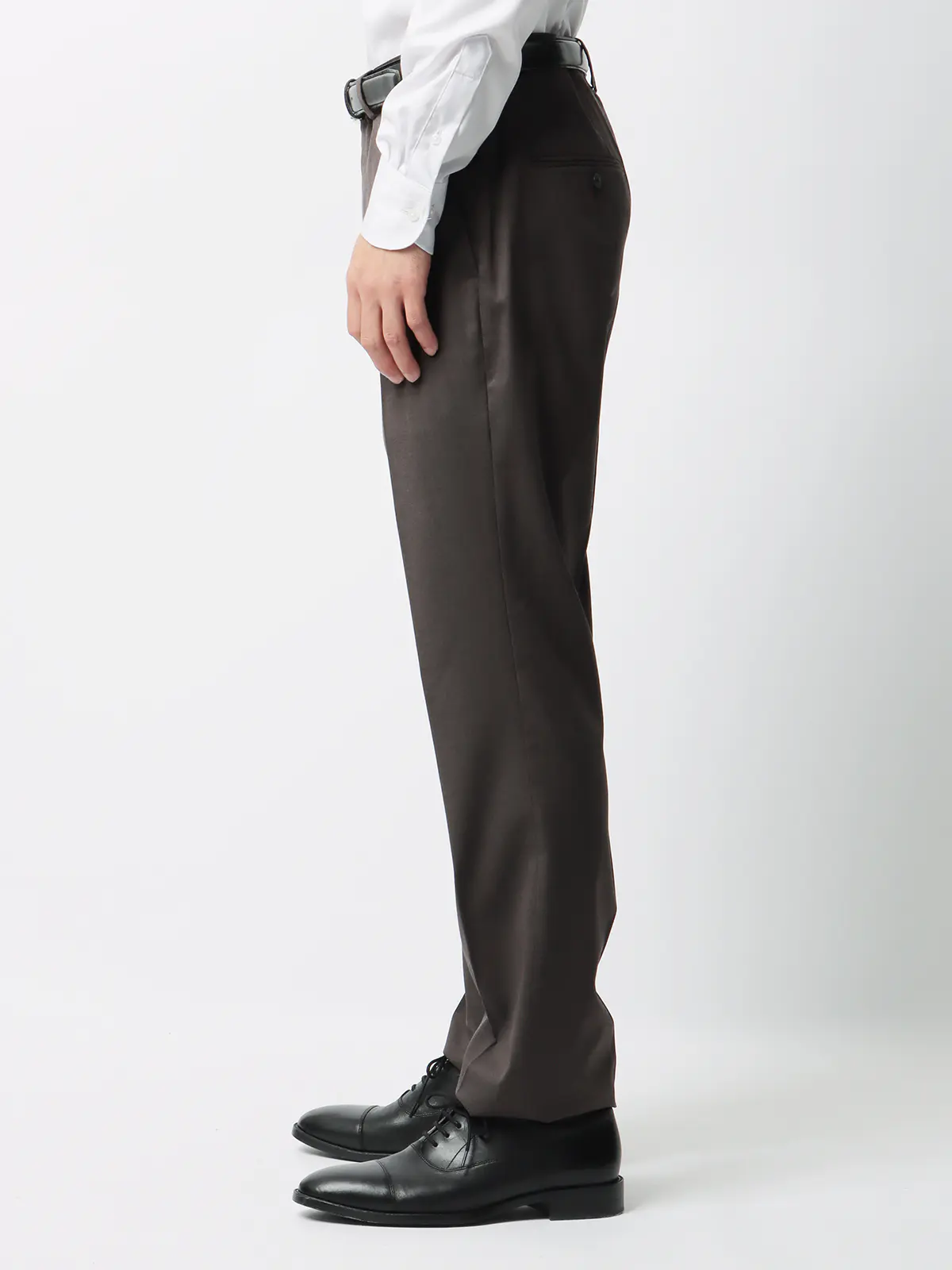 スーツ/3つボタン/Loro Piana 365/無地/TR27 ブラウン 体型(DROP):普通 6DROP(A体),身長:165cm