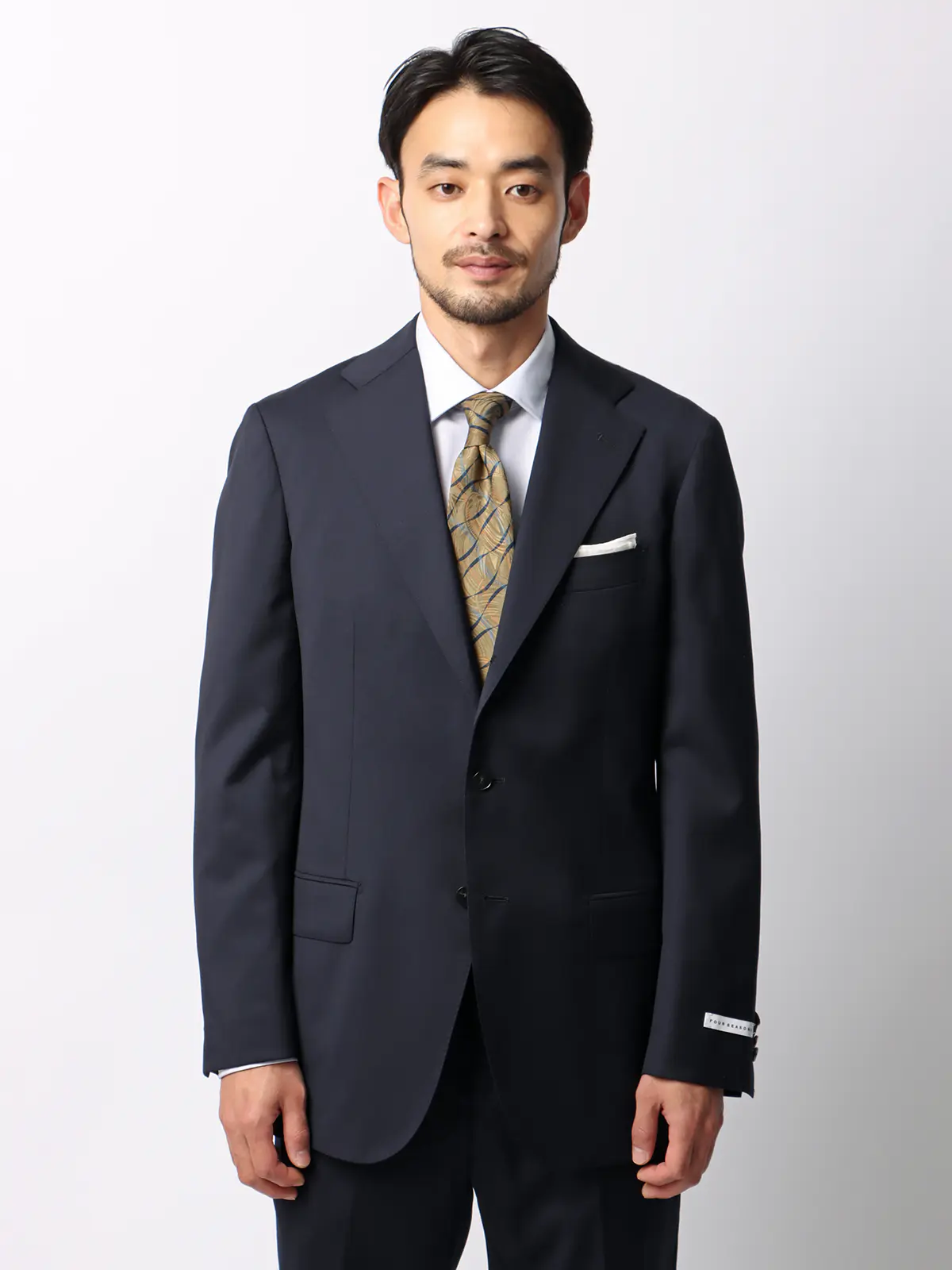 スーツ/3つボタン/Loro Piana 365/無地/TR27 ネイビー 体型(DROP):スリム 8DROP(YA体),身長:165cm