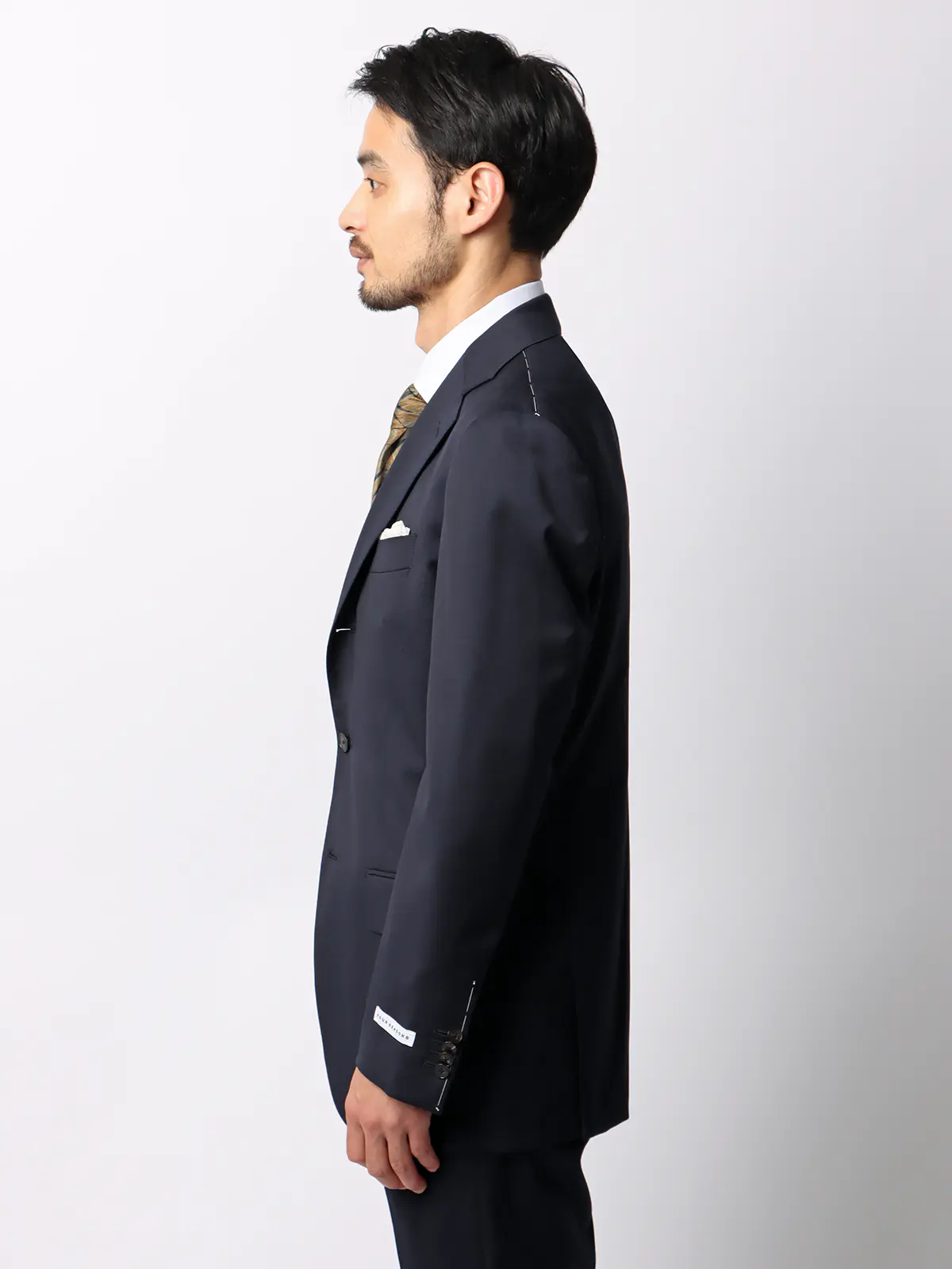 スーツ/3つボタン/Loro Piana 365/無地/TR27 ネイビー 体型(DROP):スリム 8DROP(YA体),身長:165cm