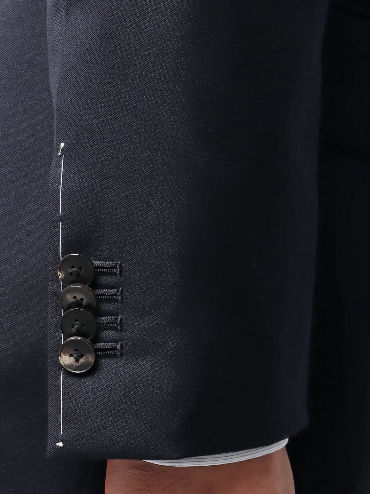 スーツ/3つボタン/Loro Piana 365/無地/TR27 ネイビー 体型(DROP):スリム 8DROP(YA体),身長:165cm