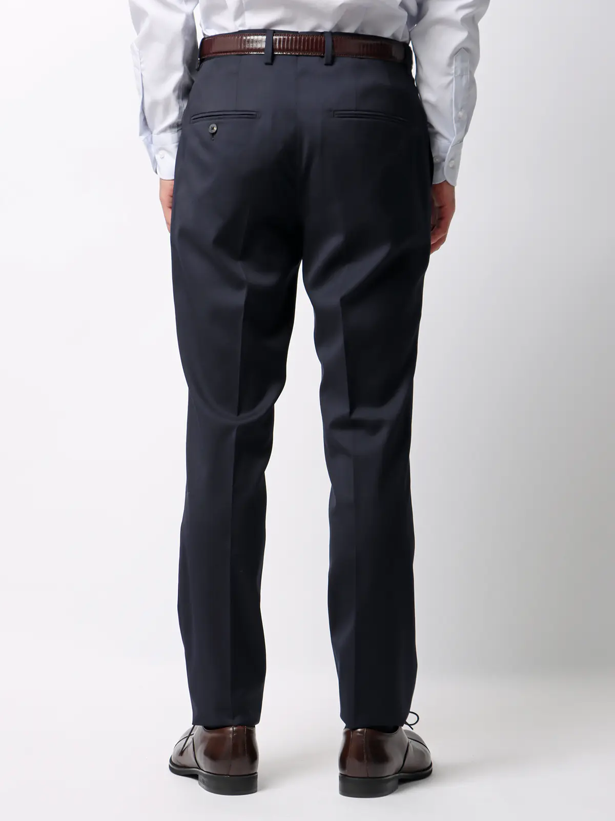 スーツ/3つボタン/Loro Piana 365/無地/TR27 ネイビー 体型(DROP):スリム 8DROP(YA体),身長:165cm