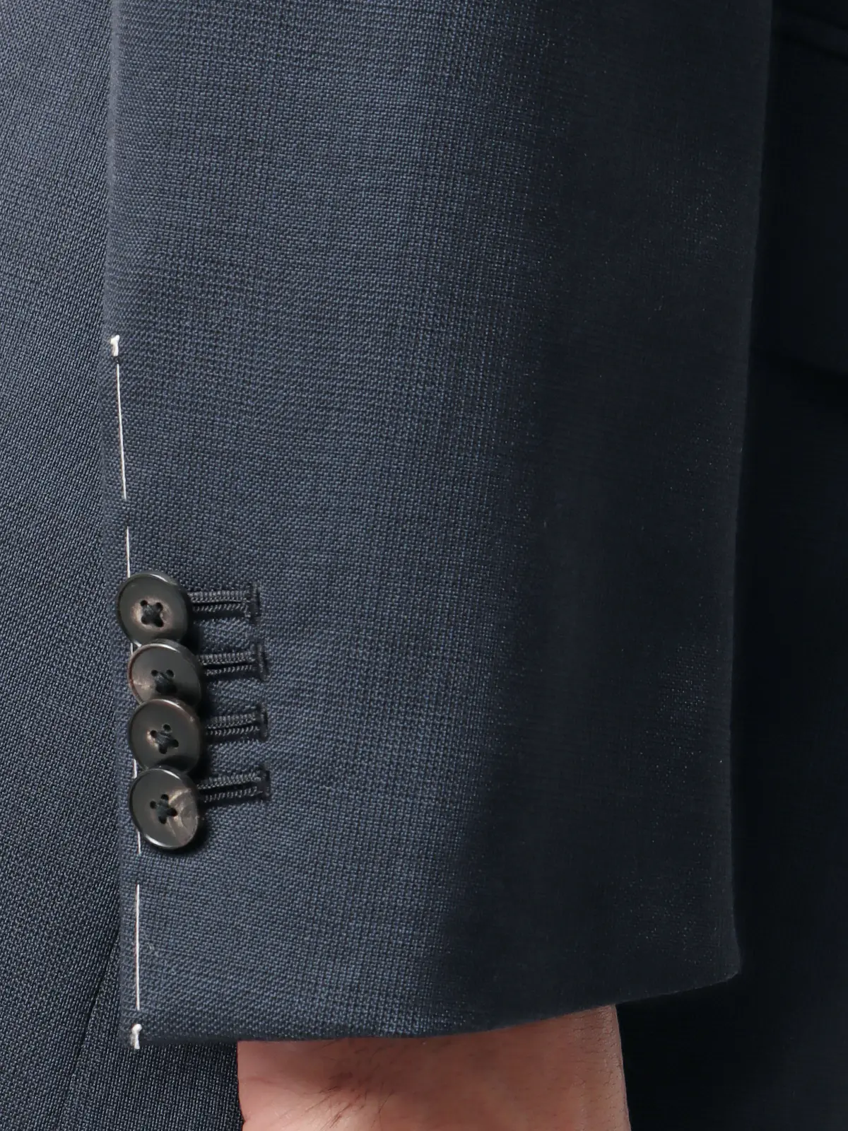 スーツ/3つボタン/Loro Piana/ ZELANDER/グレンチェック/TR27 ネイビー 体型(DROP):スリム 8DROP(YA体),身長:175cm