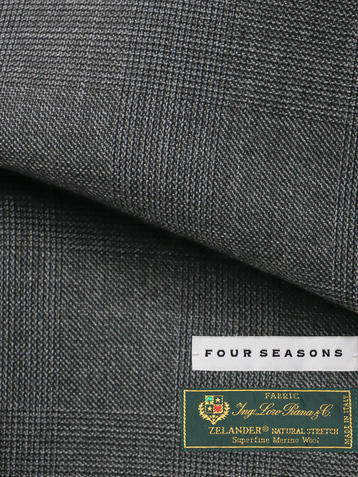 スーツ/3つボタン/Loro Piana/ ZELANDER/グレンチェック/TR27 チャコール 体型(DROP):普通 6DROP(A体),身長:175cm