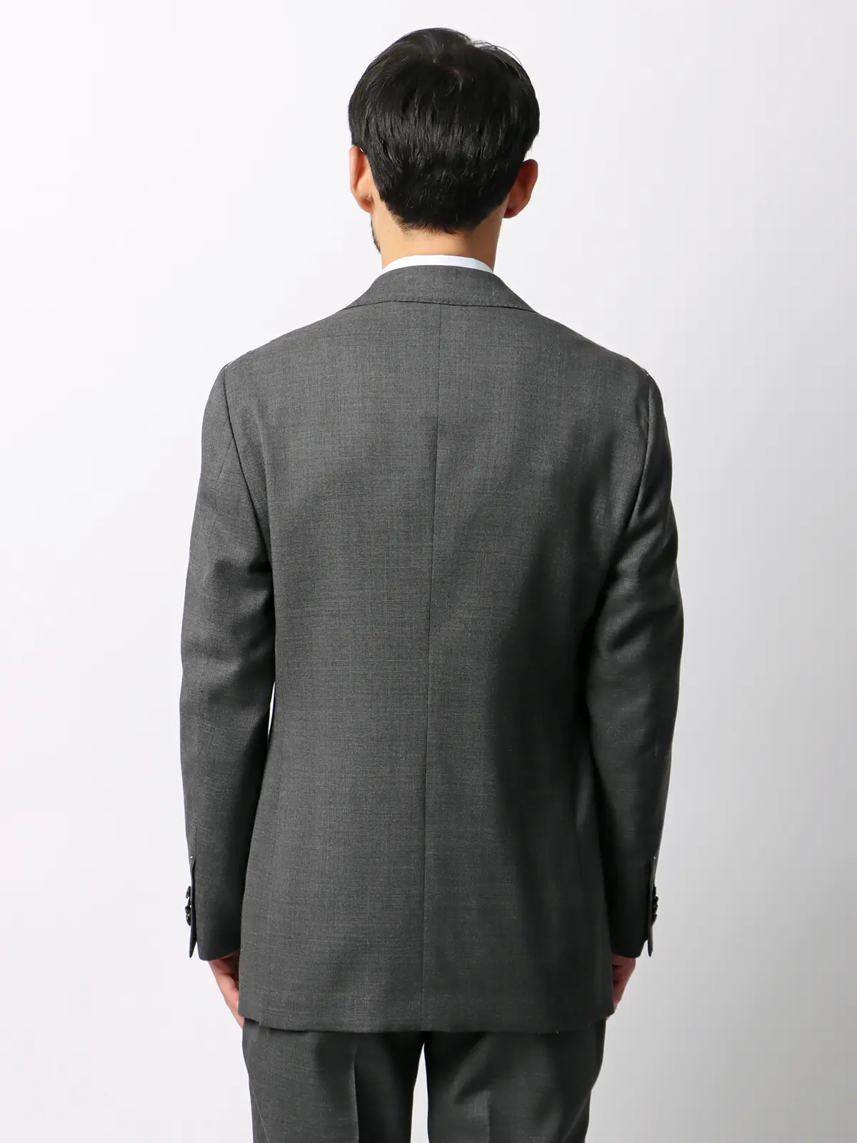 スーツ/3つボタン/Loro Piana/ ZELANDER/グレンチェック/TR27 チャコール 体型(DROP):普通 6DROP(A体),身長:175cm