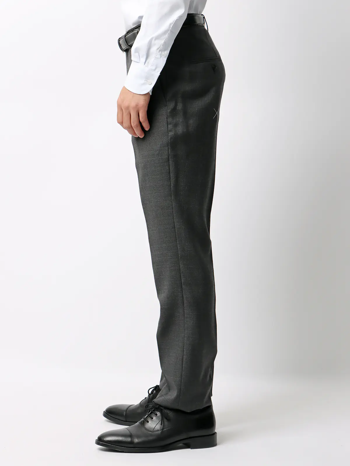 スーツ/3つボタン/Loro Piana/ ZELANDER/グレンチェック/TR27 チャコール 体型(DROP):普通 6DROP(A体),身長:175cm