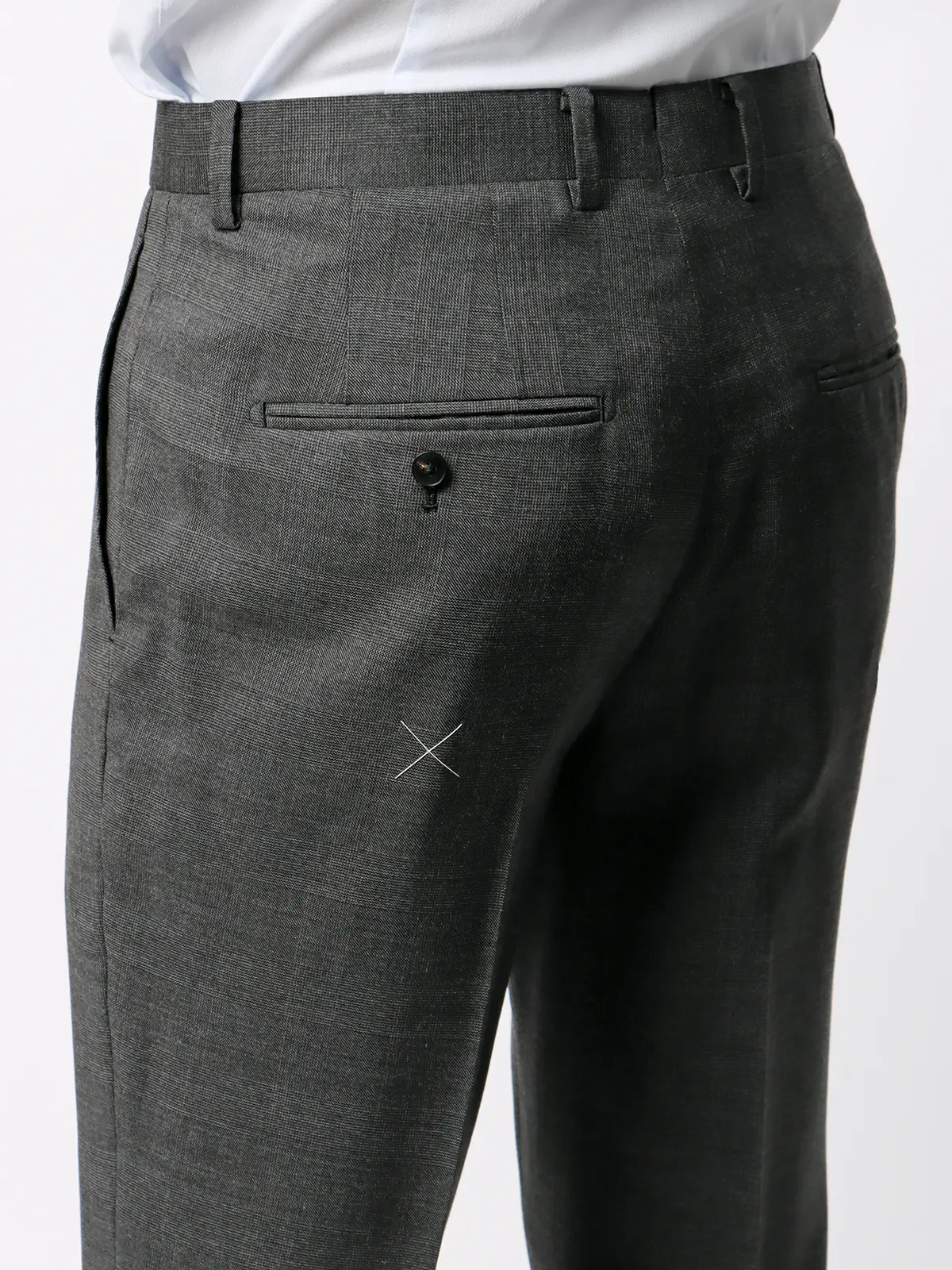 スーツ/3つボタン/Loro Piana/ ZELANDER/グレンチェック/TR27 チャコール 体型(DROP):普通 6DROP(A体),身長:175cm