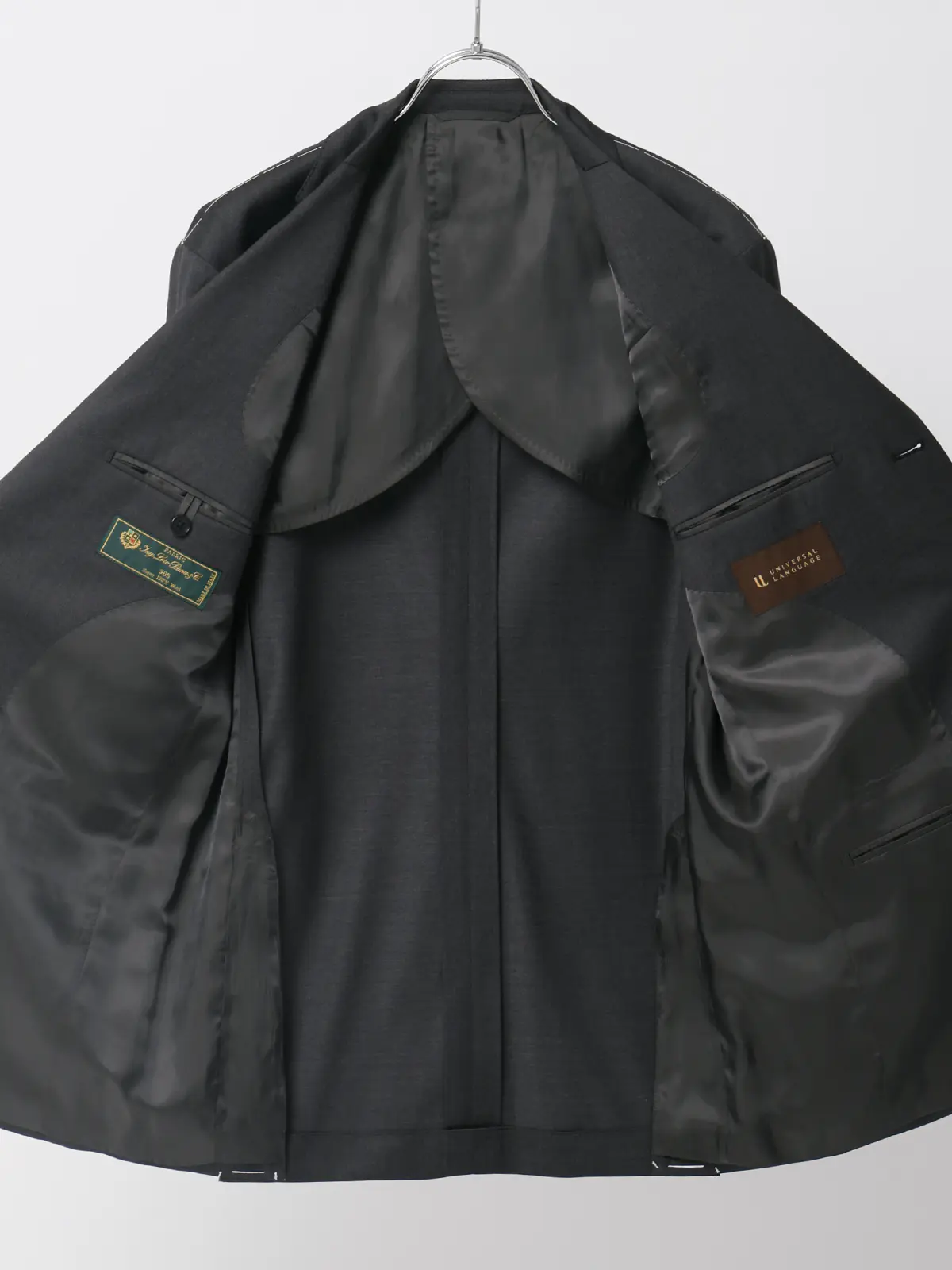 スーツ/3つボタン/無地/TR27 チャコール 体型(DROP):スリム 8DROP(YA体),身長:165cm