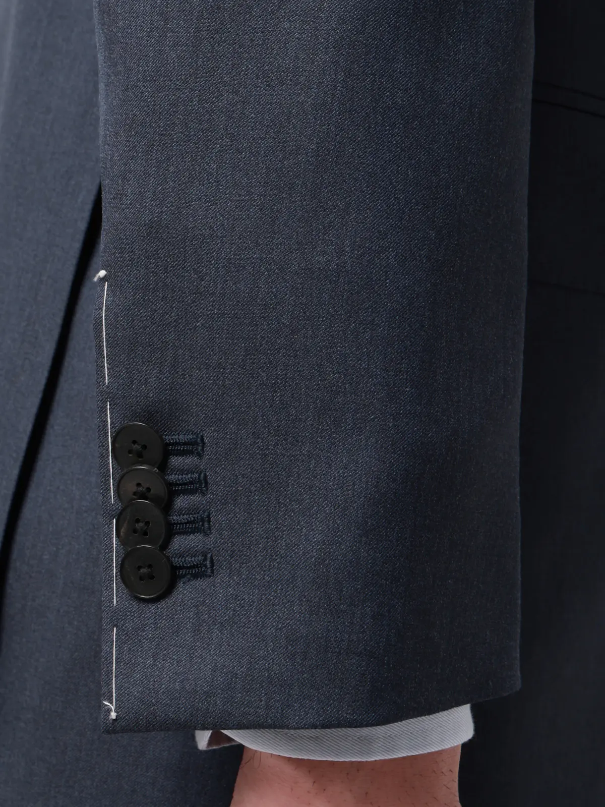 スーツ/3つボタン/Loro Piana 365/無地/TR27 ブルー 体型(DROP):普通 6DROP(A体),身長:165cm