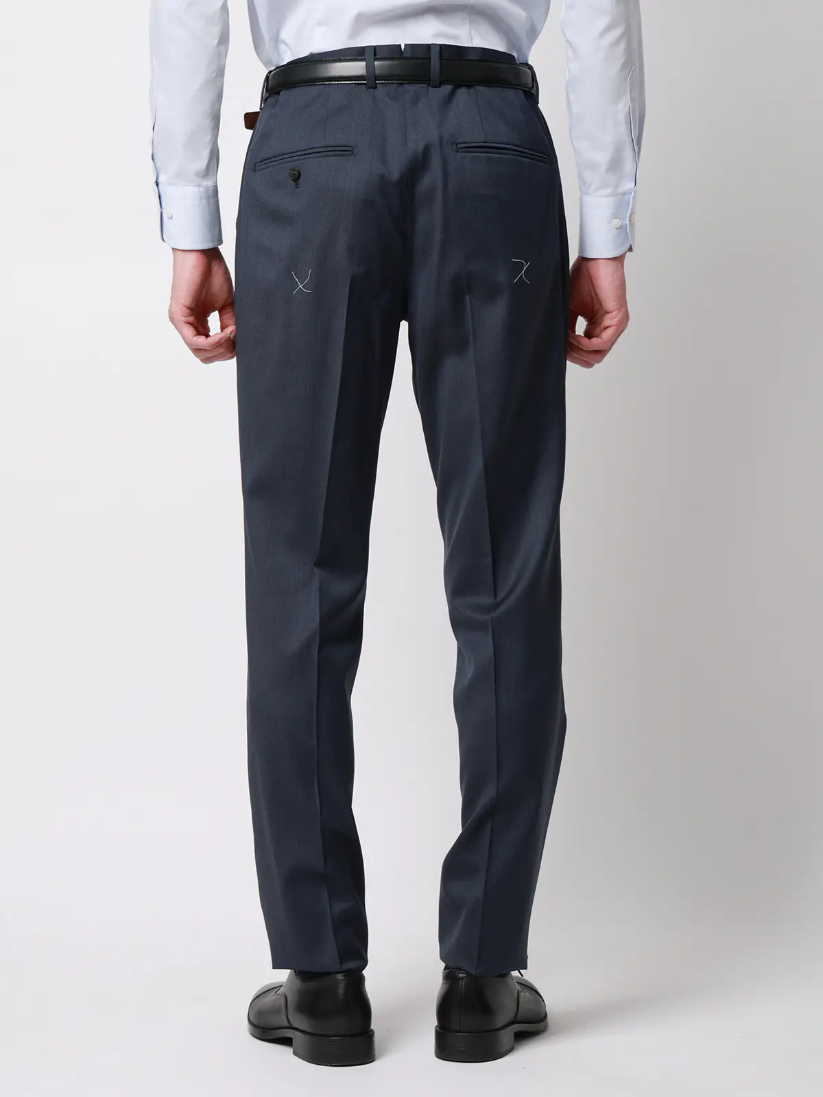 スーツ/3つボタン/Loro Piana 365/無地/TR27 ブルー 体型(DROP):普通 6DROP(A体),身長:165cm