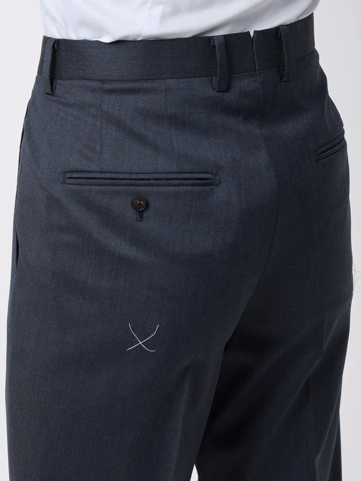 スーツ/3つボタン/Loro Piana 365/無地/TR27 ブルー 体型(DROP):普通 6DROP(A体),身長:165cm