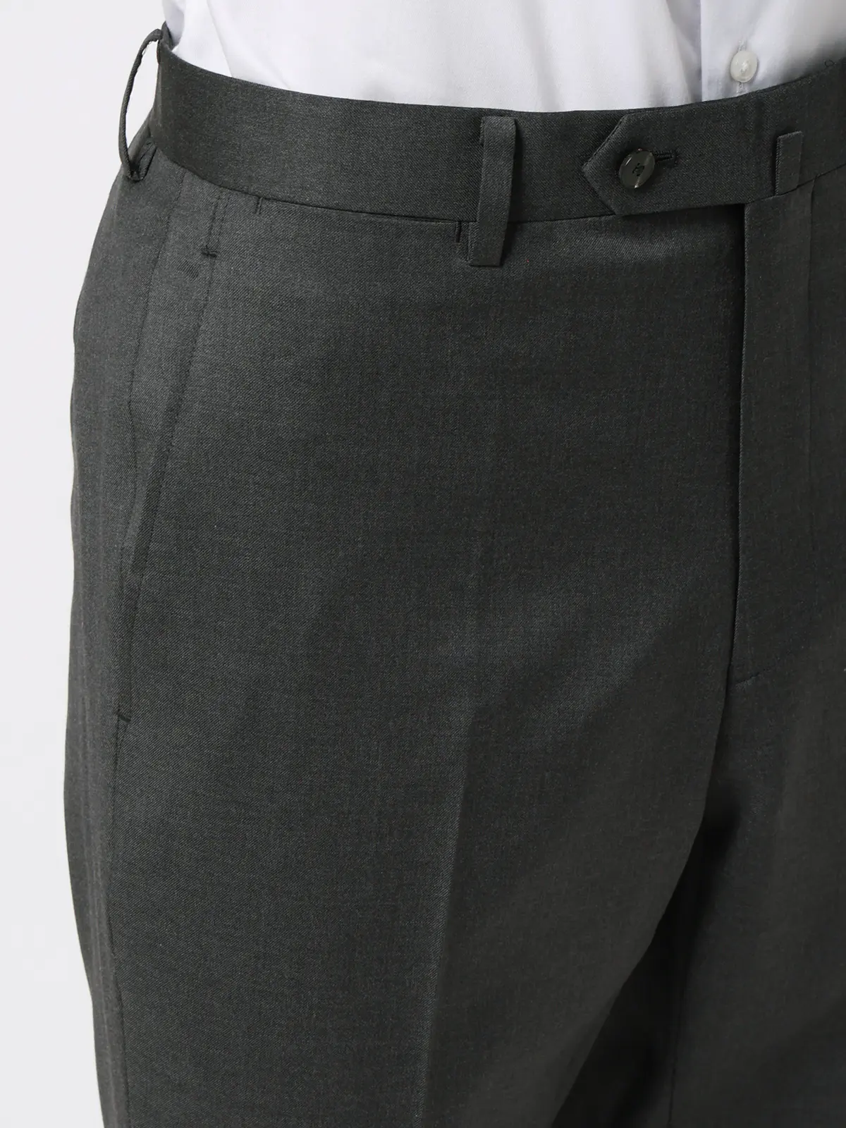 スーツ/3つボタン/Loro Piana 365/無地/TR27 チャコール 体型(DROP):スリム 8DROP(YA体),身長:175cm